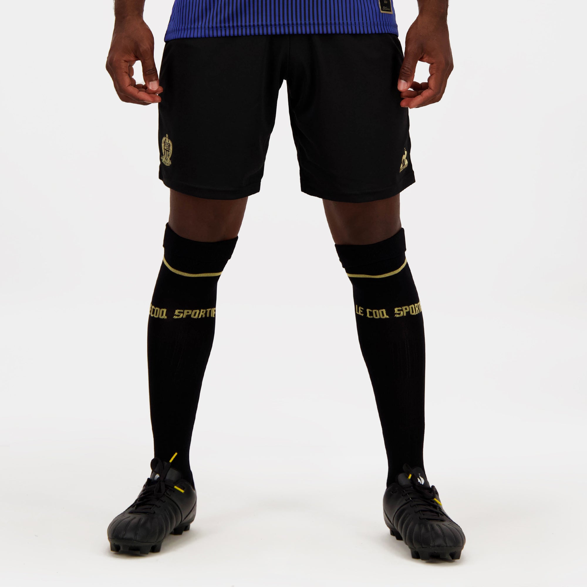 2421877-OGC NICE Short Match 24 N°1 M black | Short Unisexe