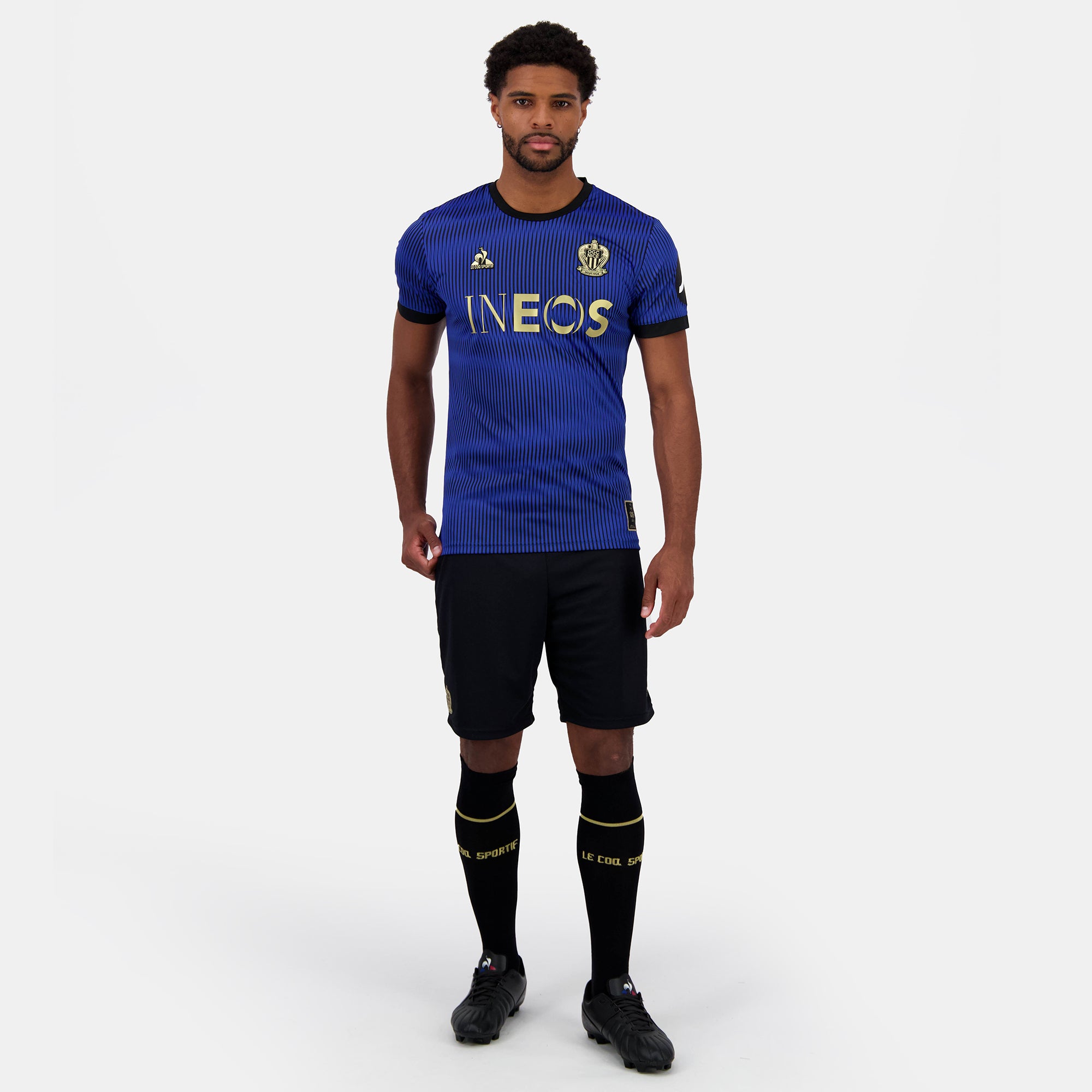 2421877-OGC NICE Short Match 24 N°1 M black  | Shorts Unisex