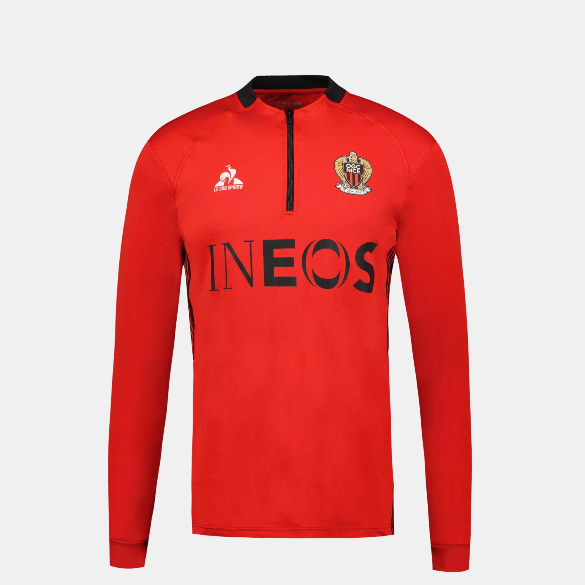 2421903-OGC NICE TRAINING Sweat 1/2 zip été M re  | Felpa Uomo