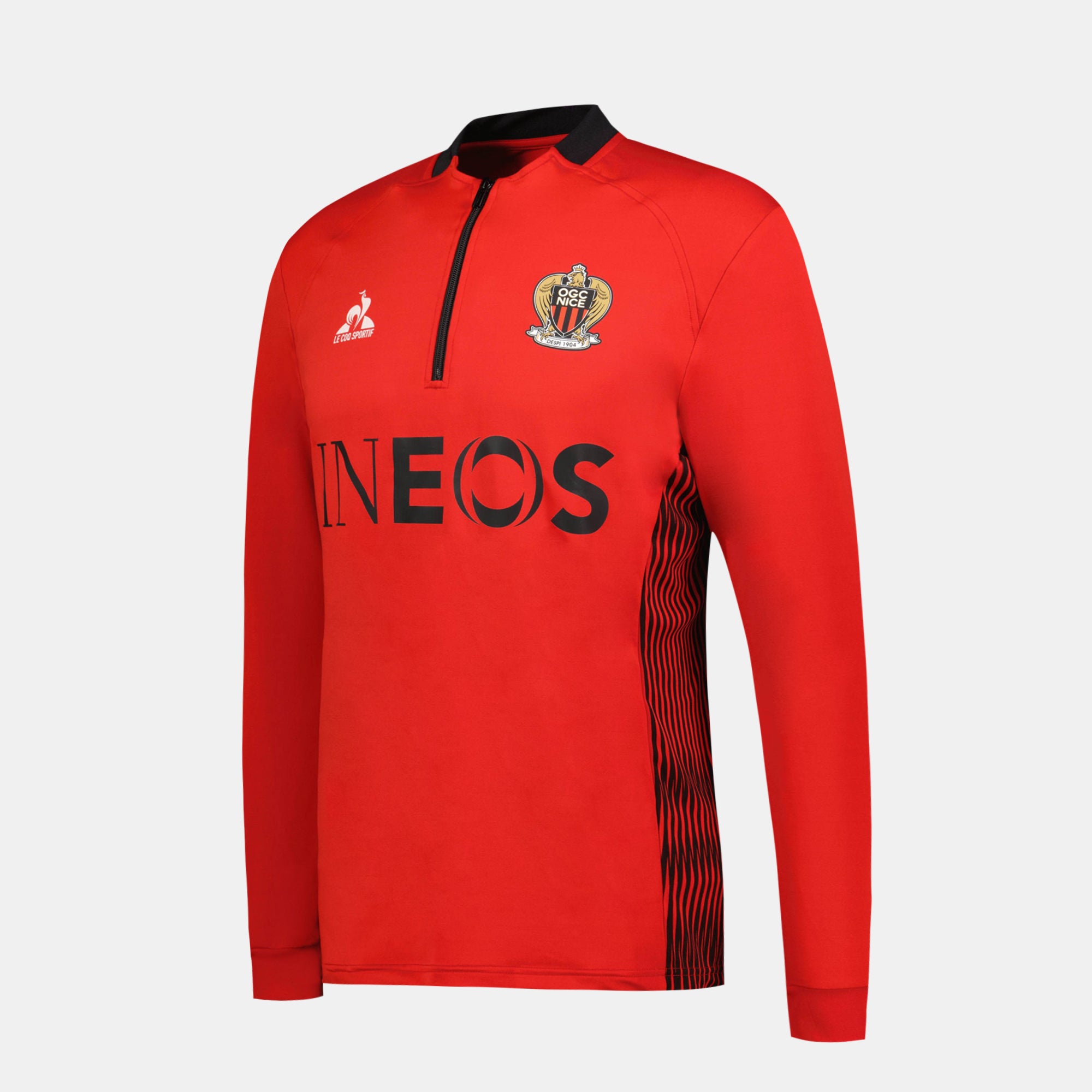 2421903-OGC NICE TRAINING Sweat 1/2 zip été M re  | Sweatshirt für Herren