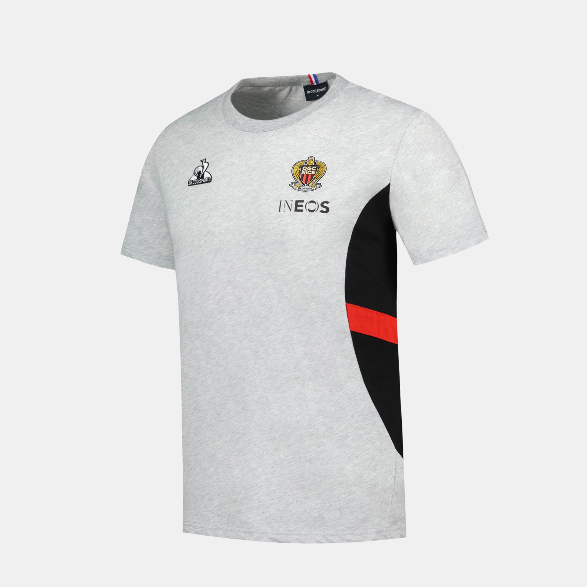 2421910-OGC NICE PRESENTATION Tee SS N°2 M gris  | T-Shirt für Herren