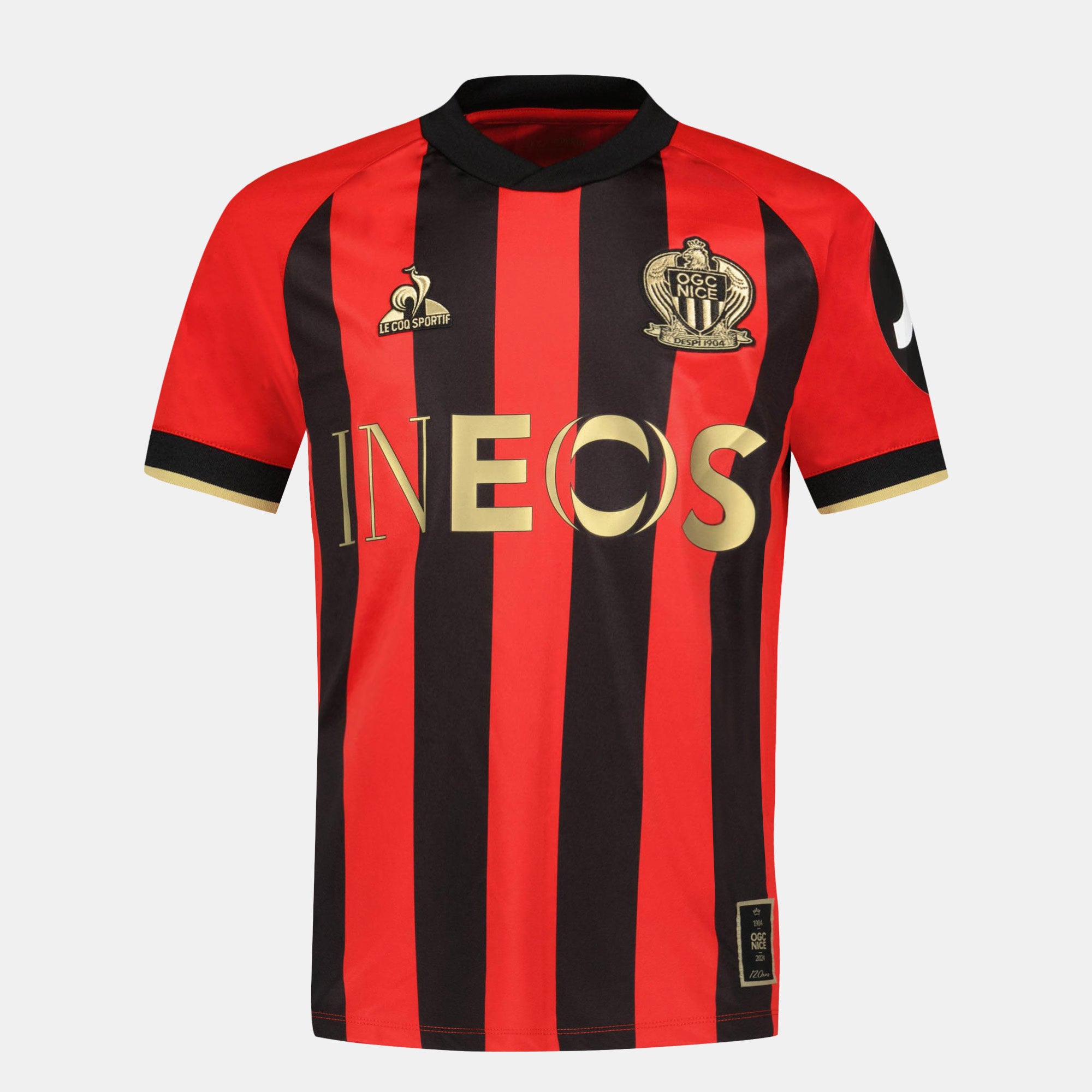 2421918-OGC NICE Maillot Replica DOM SP 24 Enf.  | Camicia Bambino