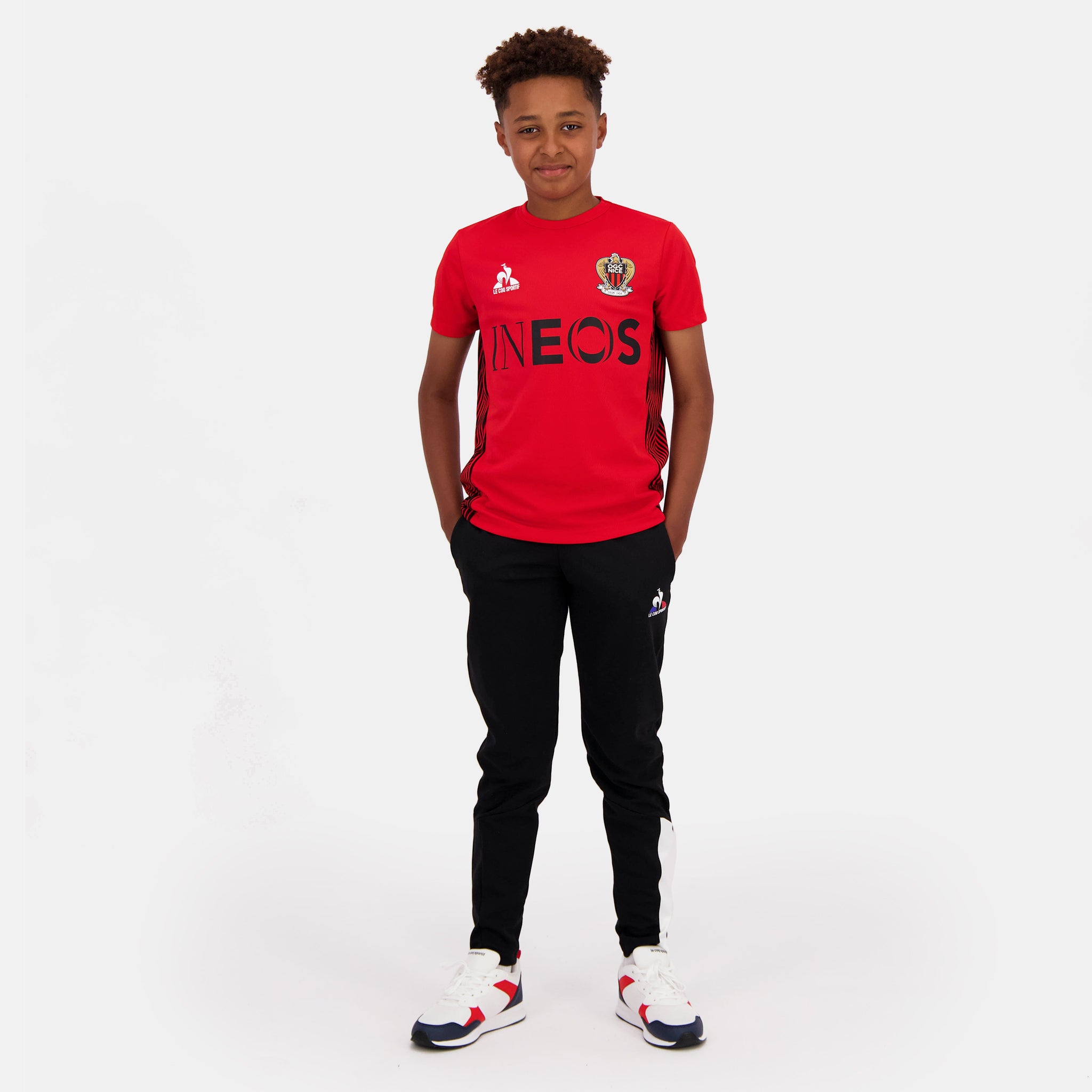 2421931-OGC NICE TRAINING Tee SS Enfant red N  | Jersey for kids