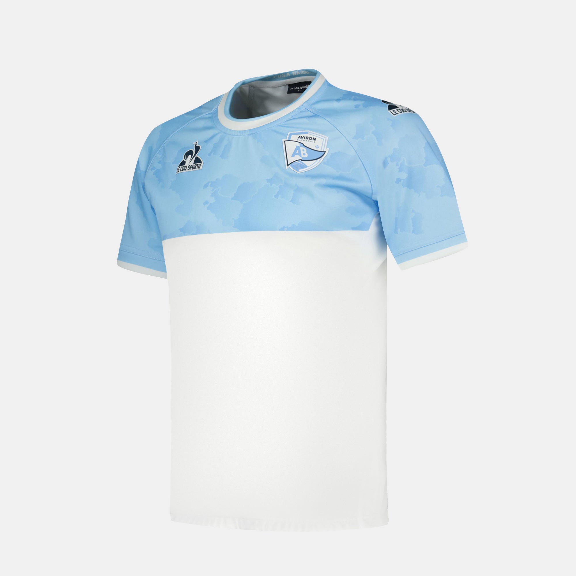 2421941-AB PRO Maillot SS M fly blue/new optical | Maillot pro Home officiel Aviron Bayonnais