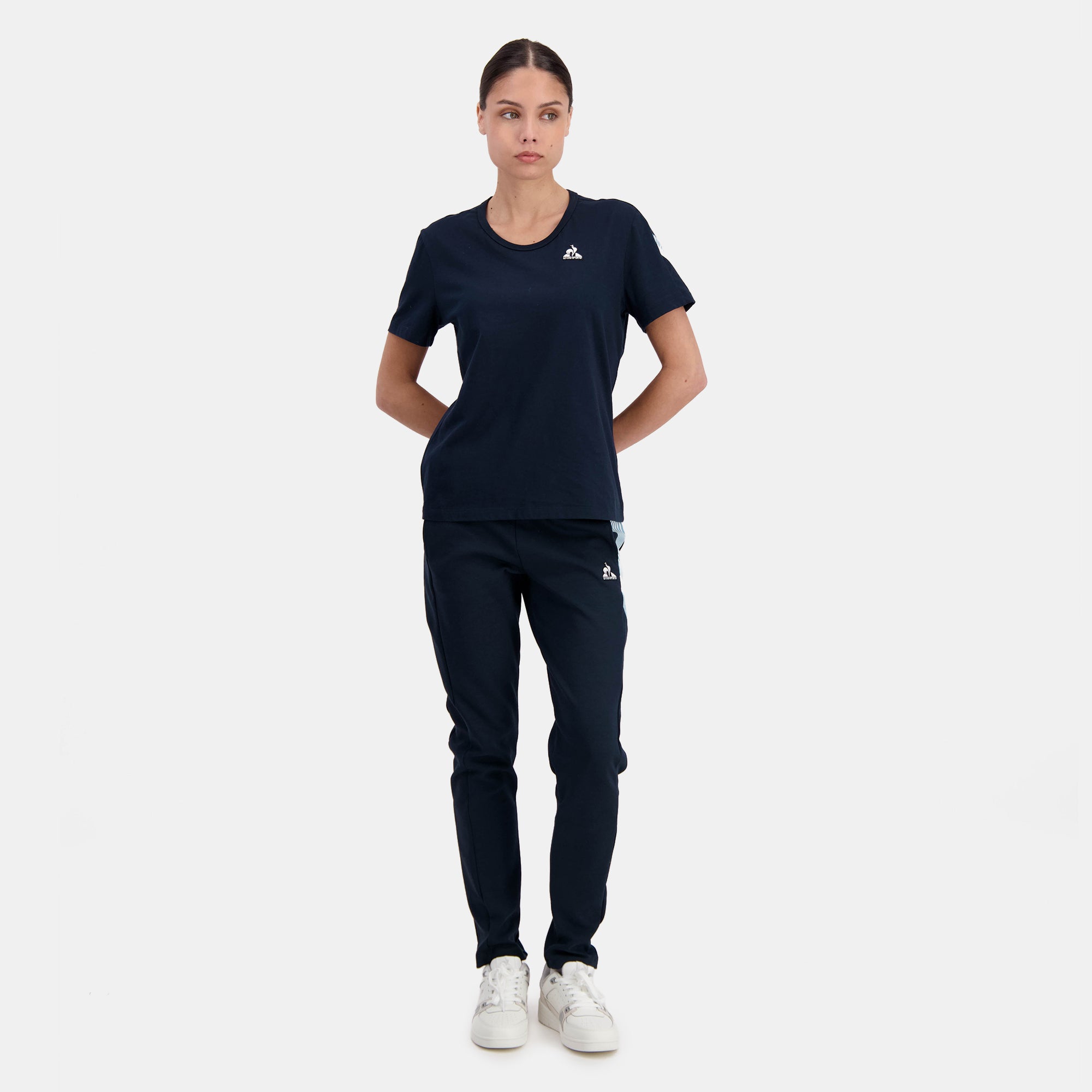 2422084-HERITAGE Tee SS N°1 W sky captain | T-shirt Femme