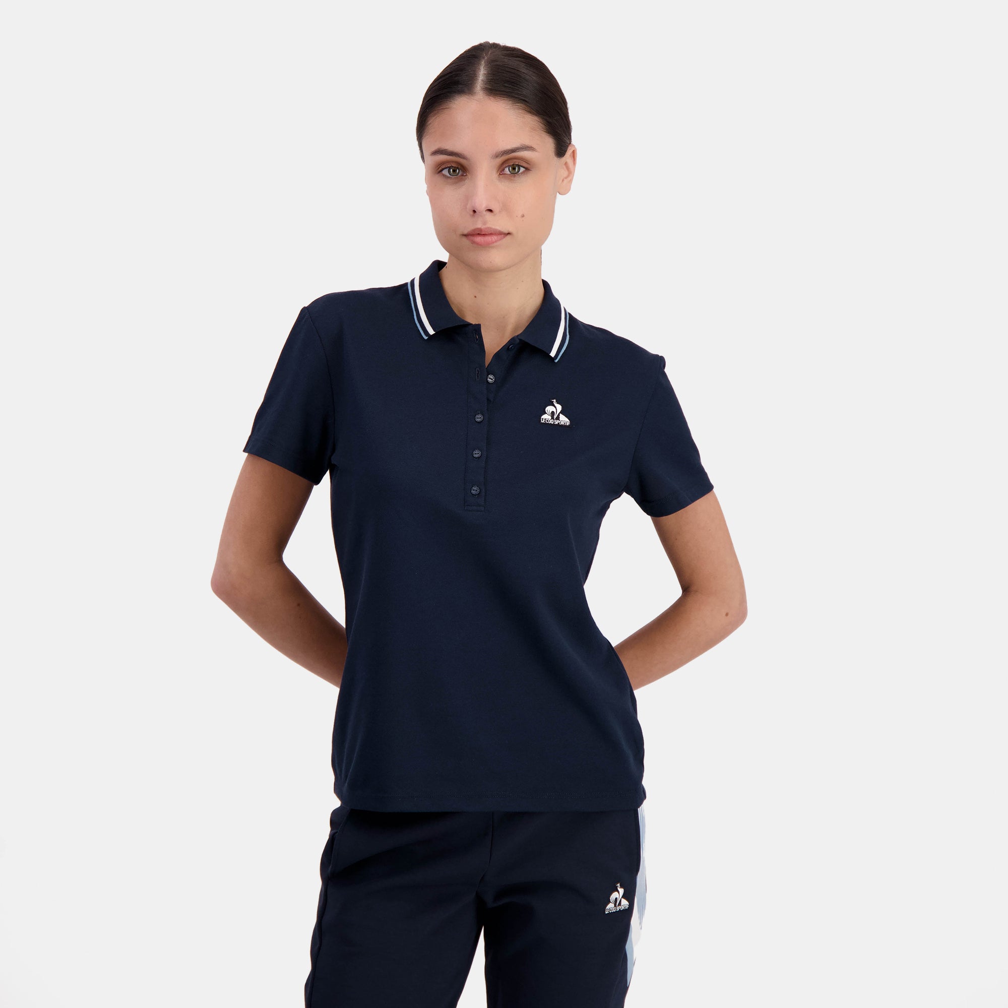 2422088-HERITAGE Polo SS N°1 W capitano del cielo | Polo da donna