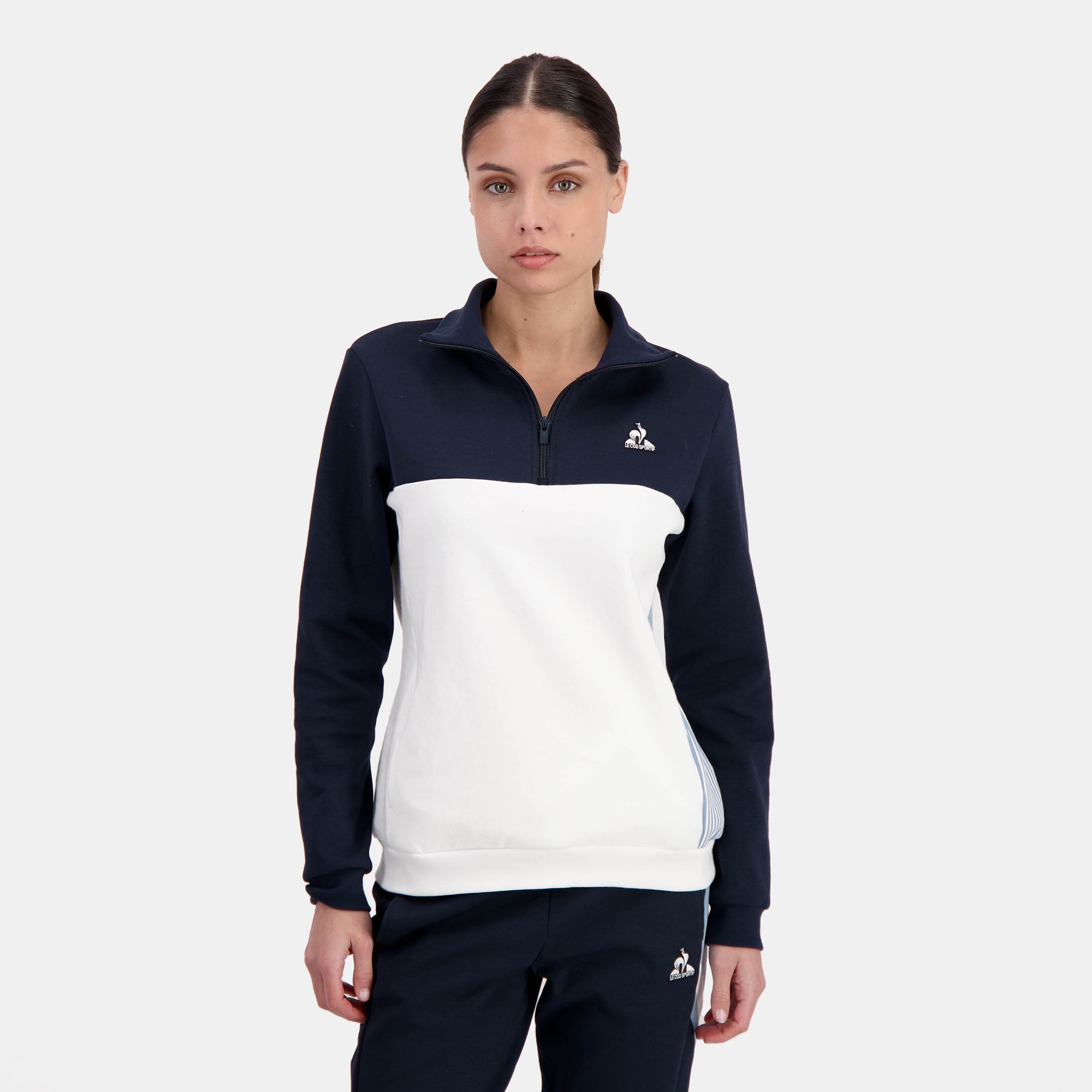 2422094-HERITAGE Halfzip N°1 W sky captain | Sweat Femme