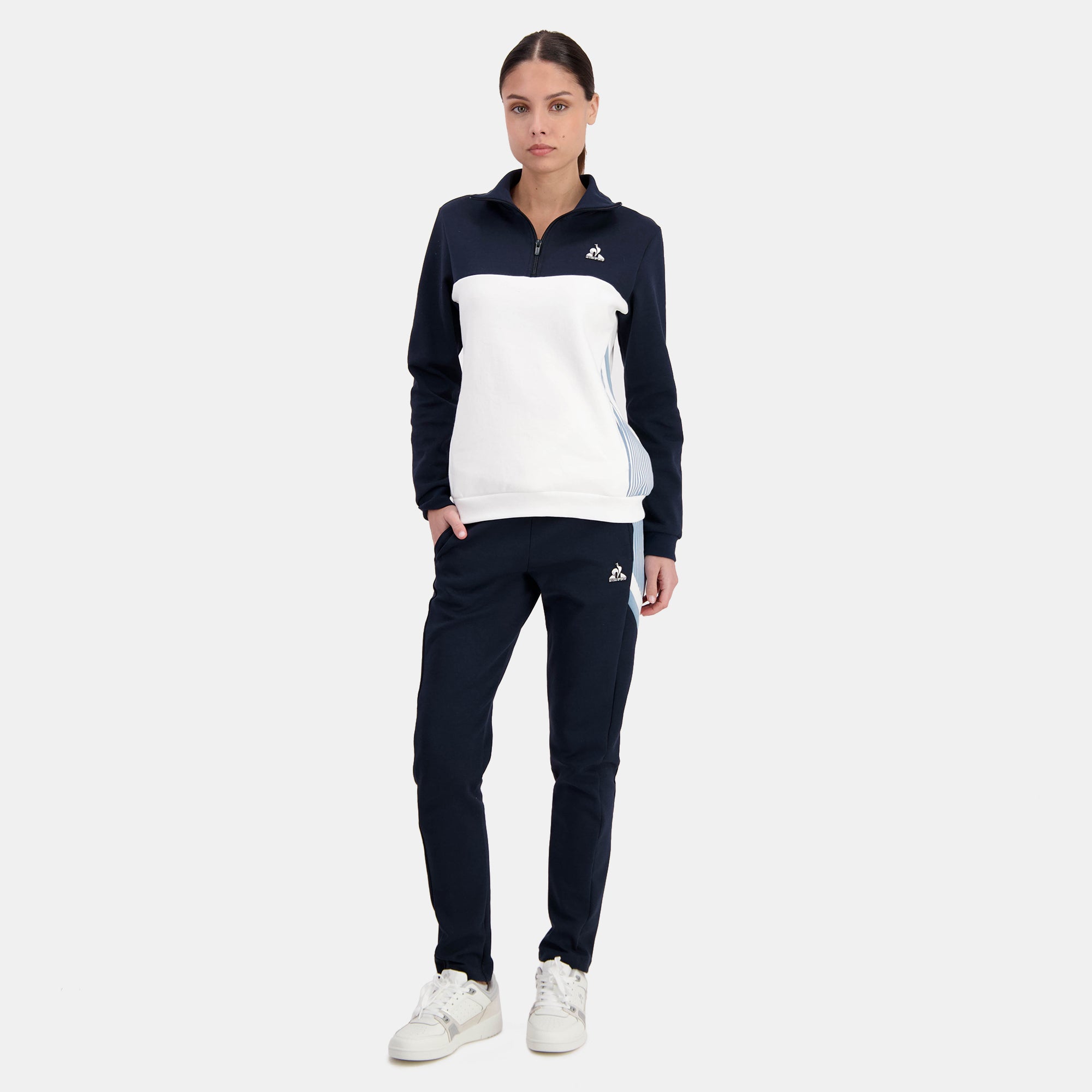 2422094-HERITAGE Halfzip N°1 W sky captain | Sweat Femme