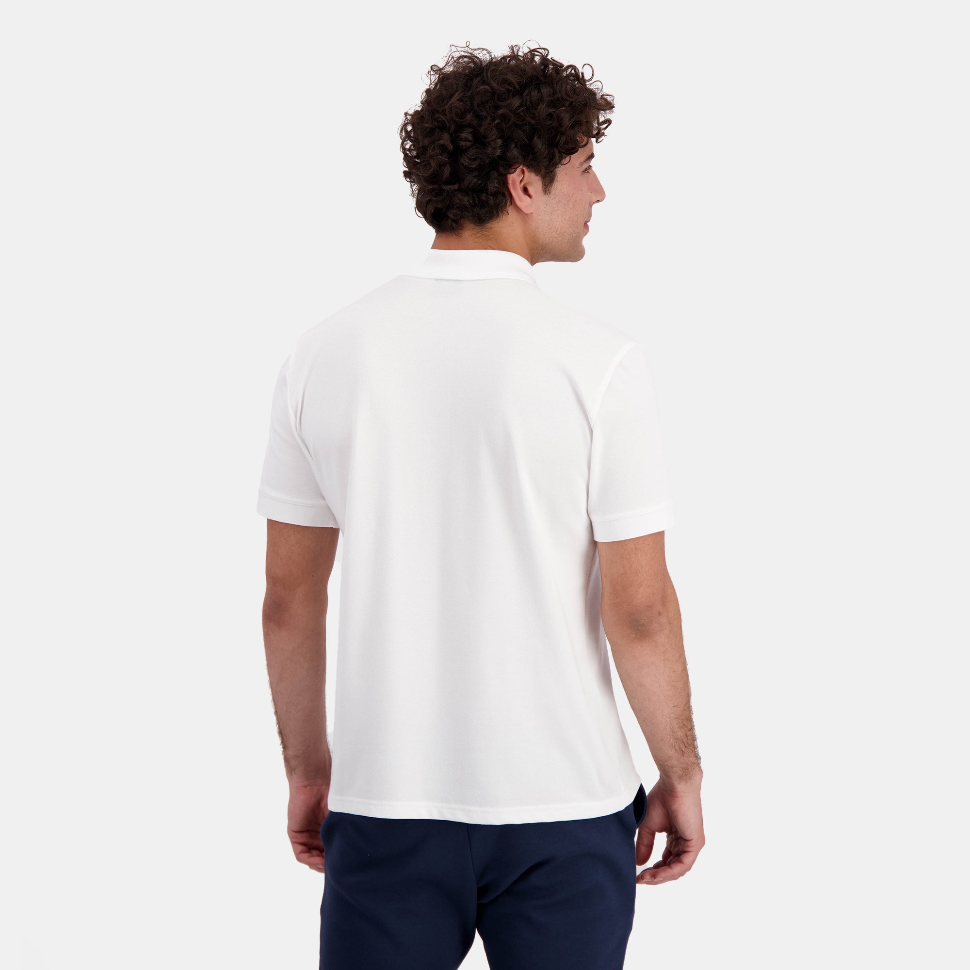 2422109-ESS Polo SS N°1 M new optical white | Men&