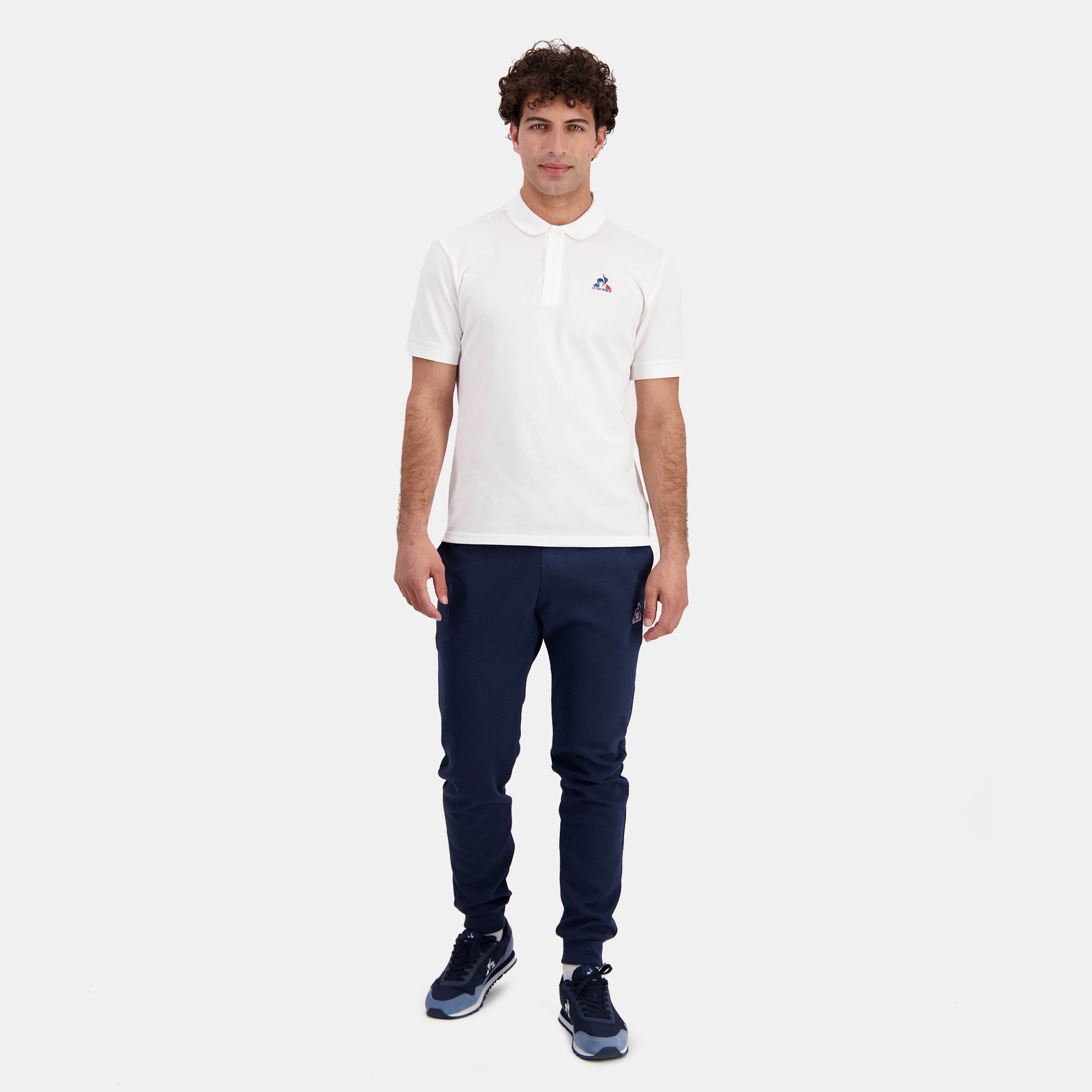 2422109-ESS Polo SS N°1 M new optical white | Polo Homme