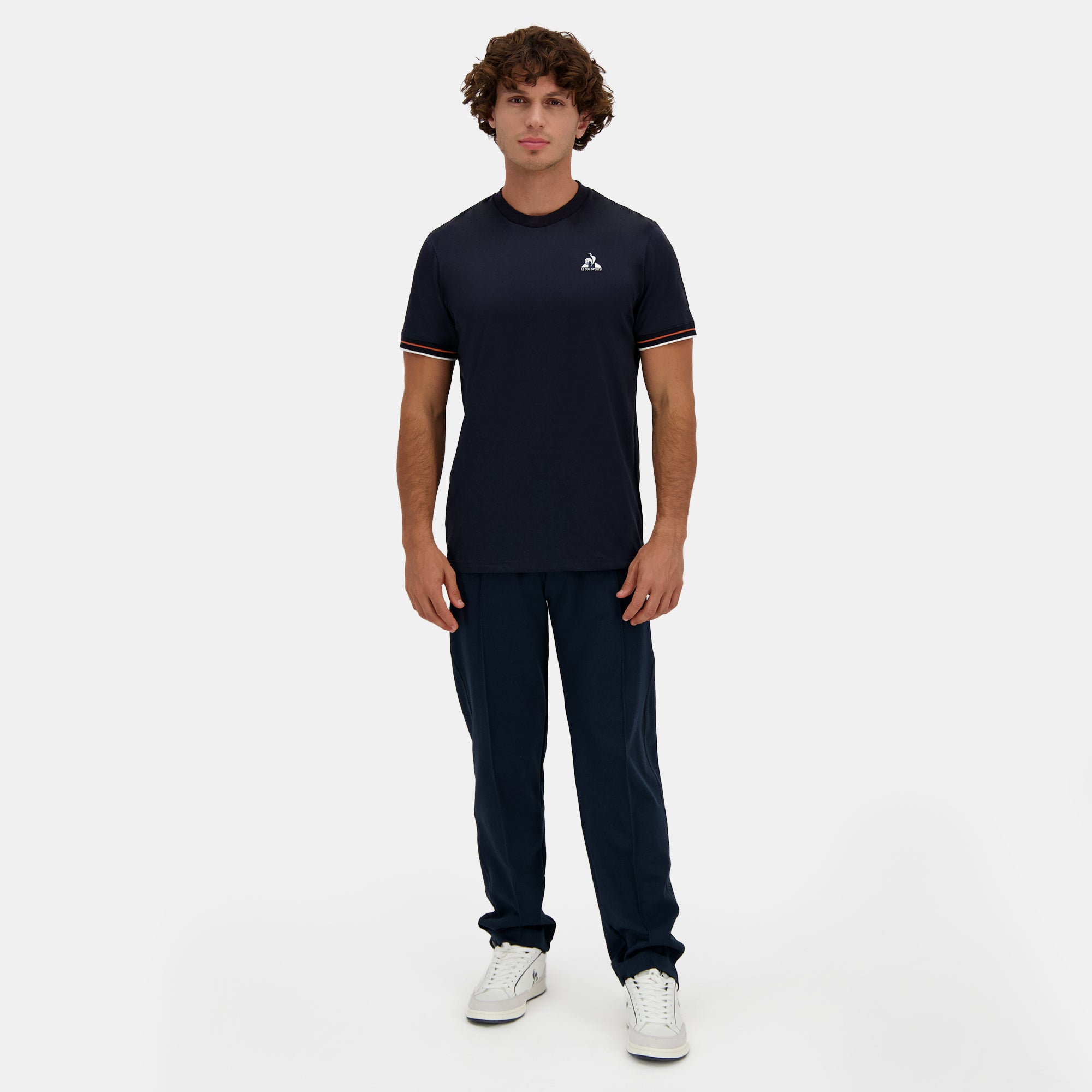 2422225-HERITAGE Tee SS N°3 M sky captain | T-shirt Homme