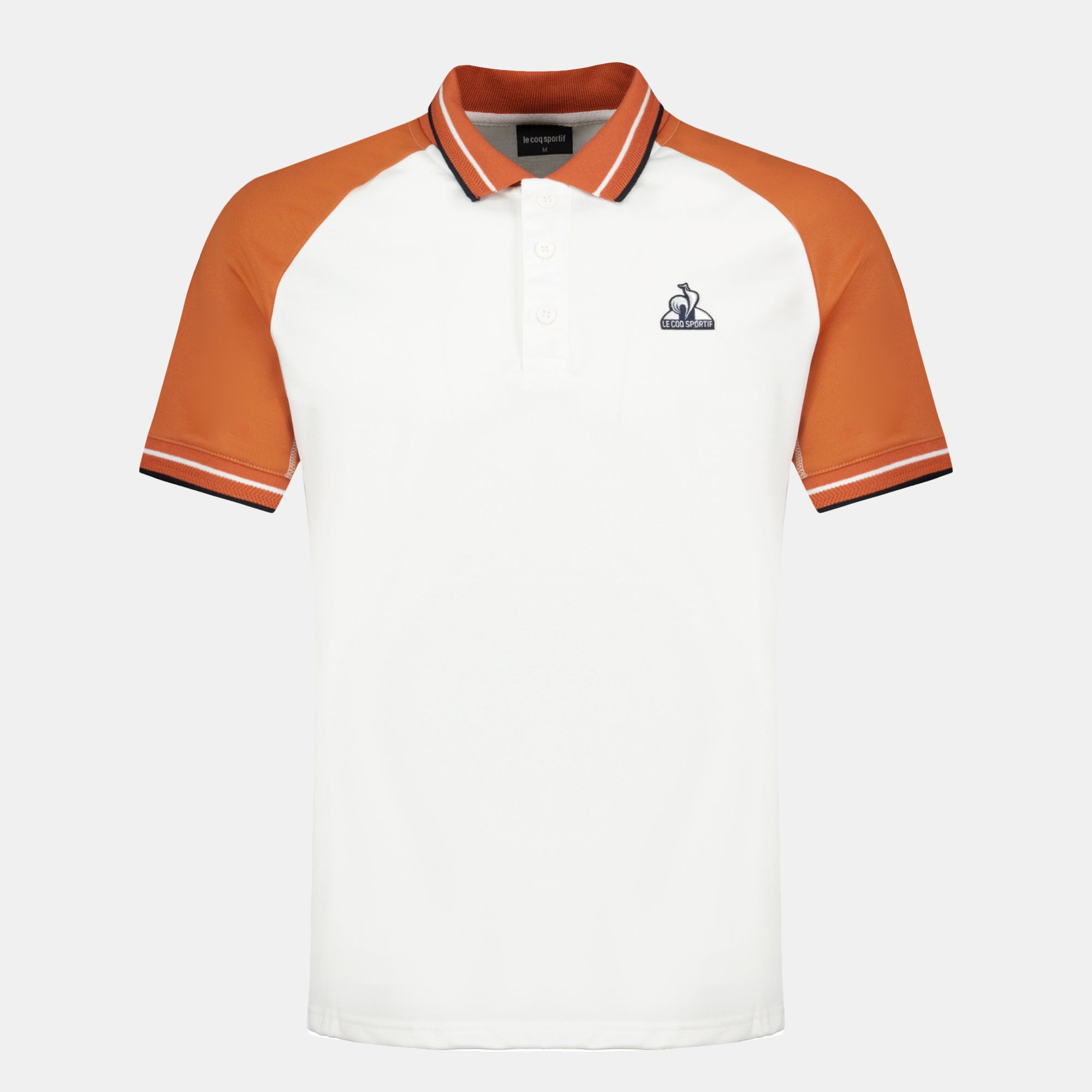 2422231-HERITAGE Polo SS N°2 M marshmallow/apric | Polo Homme