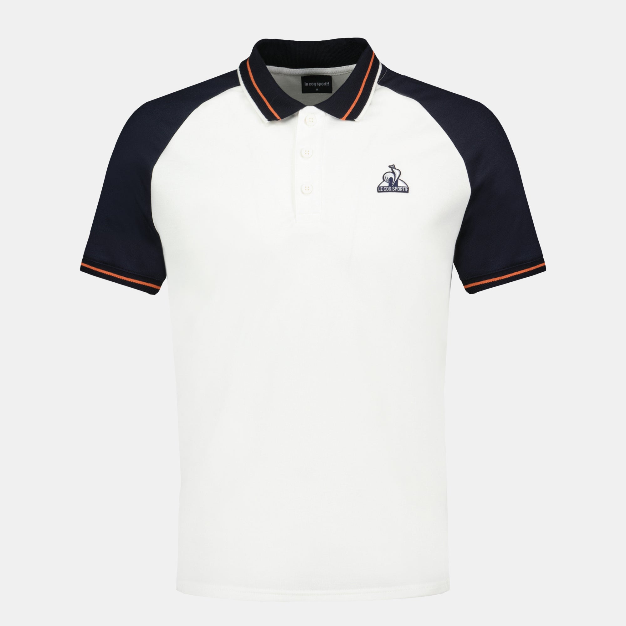 2422232-HERITAGE Polo SS N°2 M marshmallow/sky c | Polo Homme