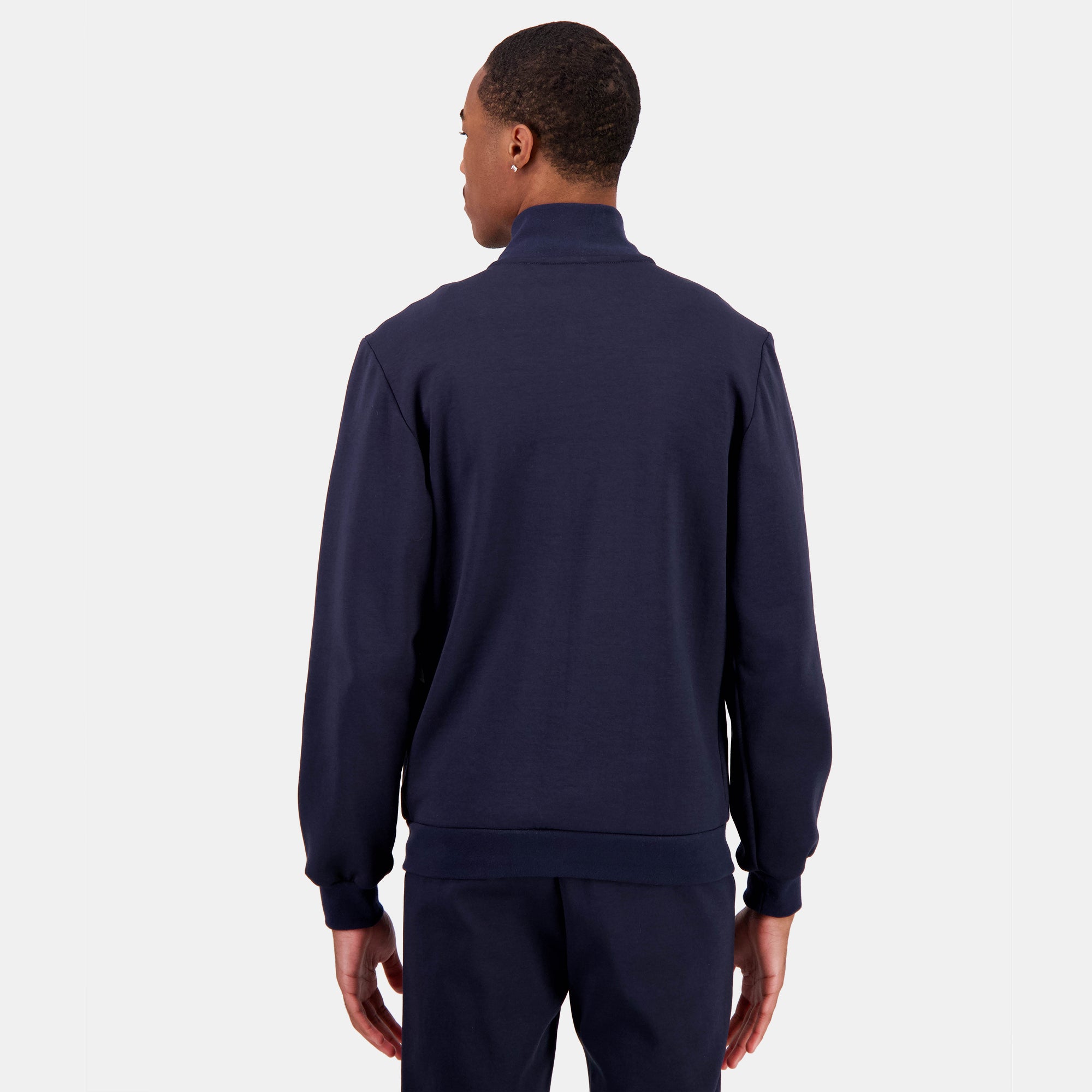 2422233-HERITAGE FZ Sweat N°1 M capitano del cielo | Giacca da uomo con cerniera blu navy