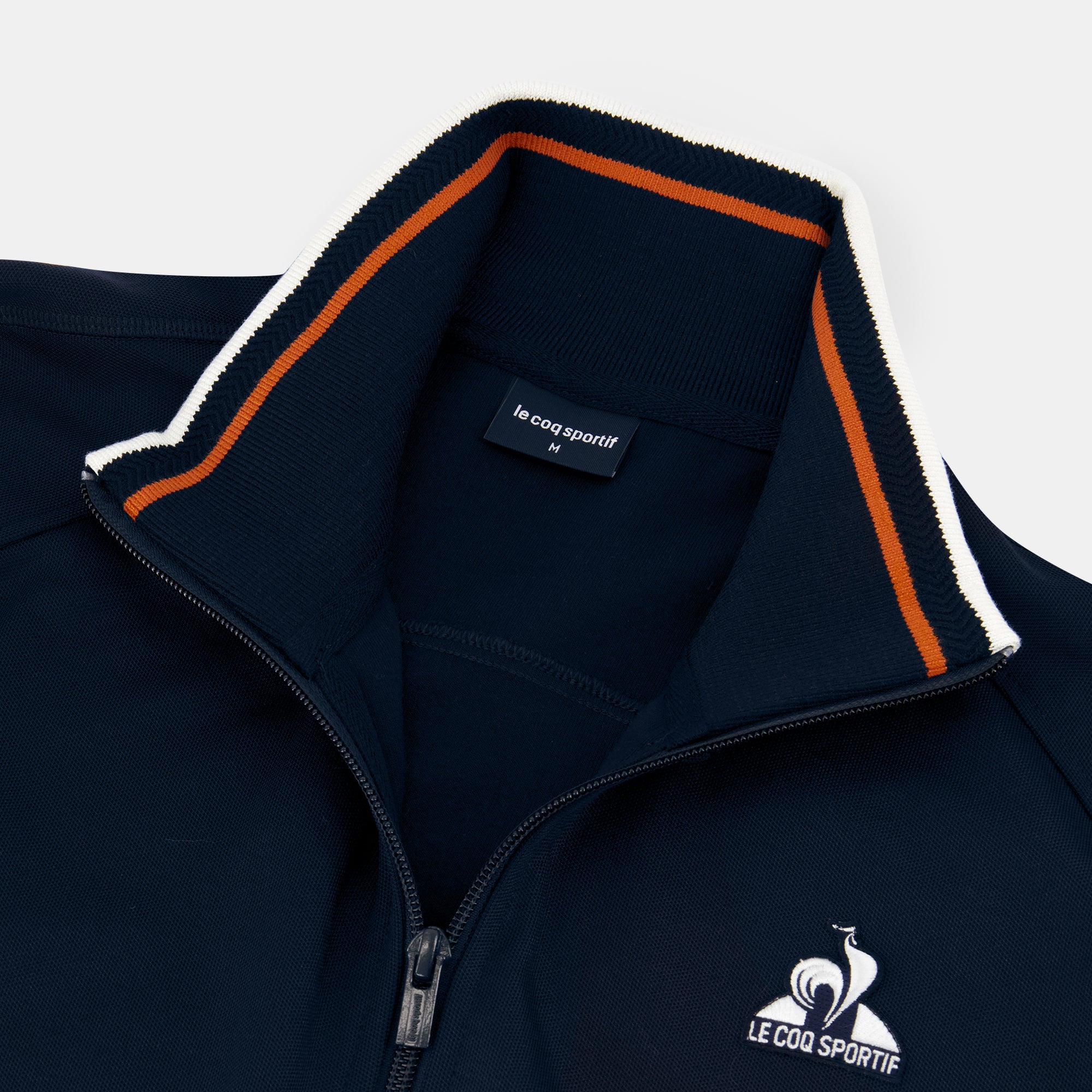 2422234-HERITAGE FZ Sweat N°2 M sky captain | Veste zippée bleu marine Homme