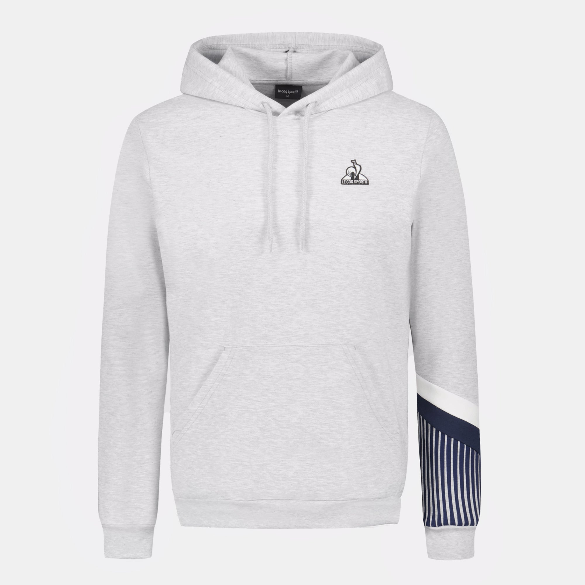 2422251-HERITAGE Hoody N°1 M gris chiné clair | Sweat à capuche Homme