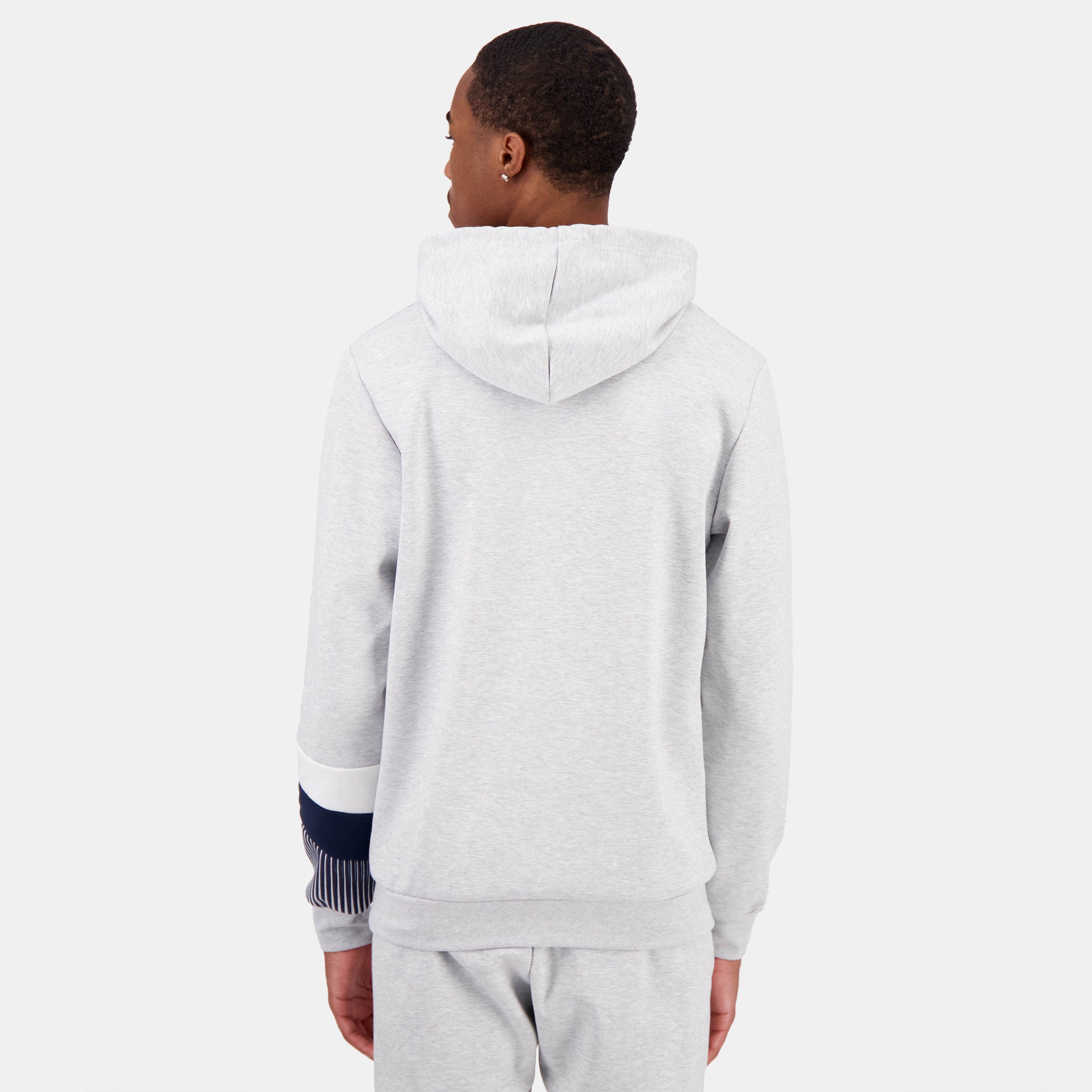 2422251-HERITAGE Hoody N°1 M gris chiné clair | Sweat à capuche Homme