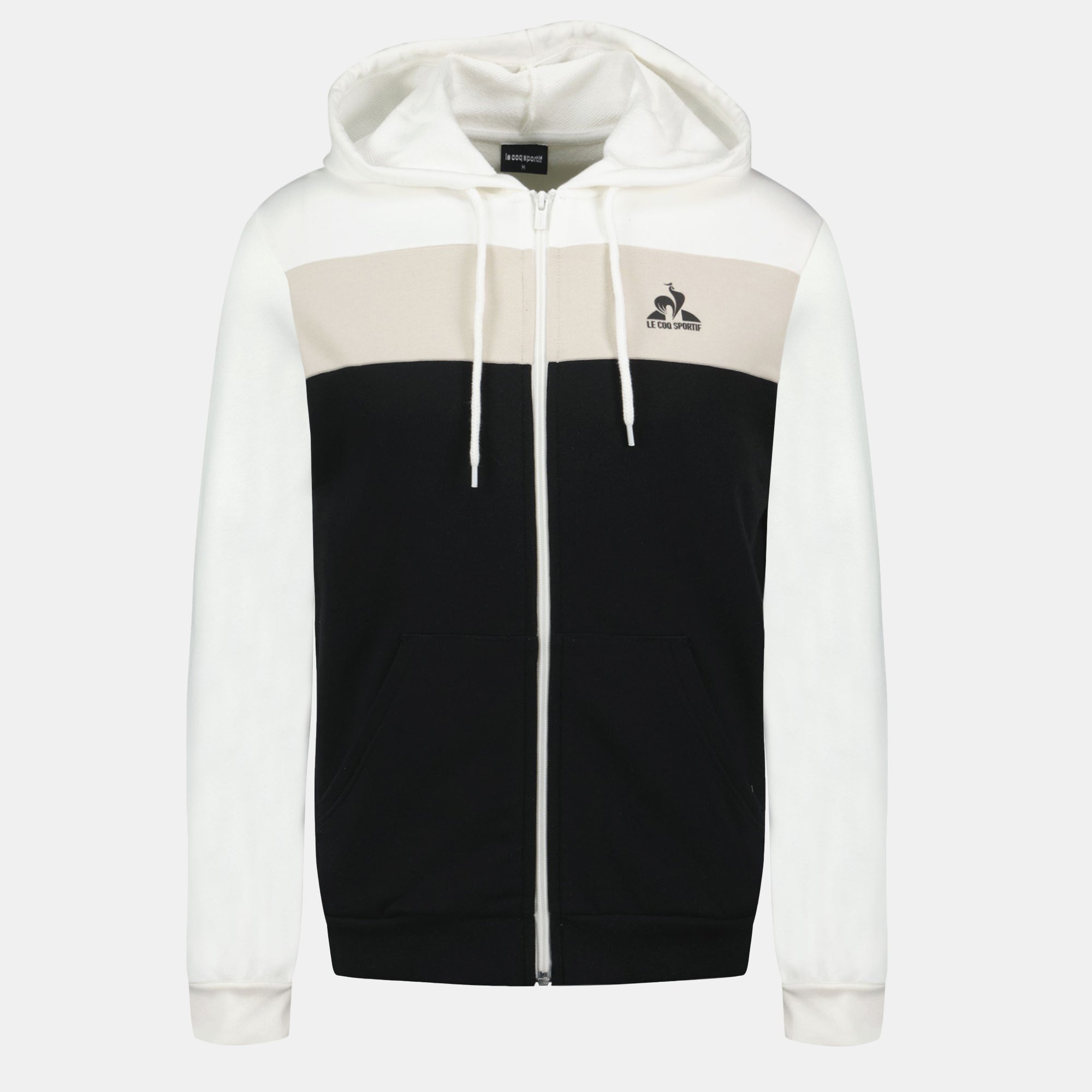 Sweat zippe a capuche Homme Le Coq Sportif