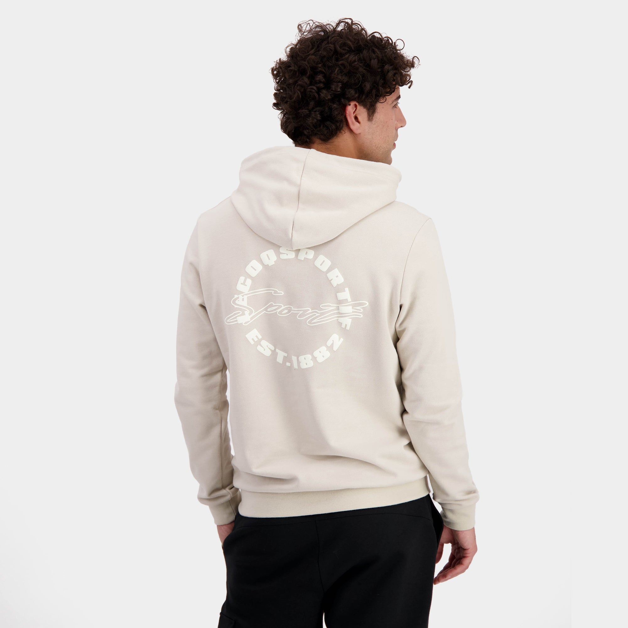 2422267-CONTEMPORAIN Hoody N°1 M peyote | Sweat à capuche Homme