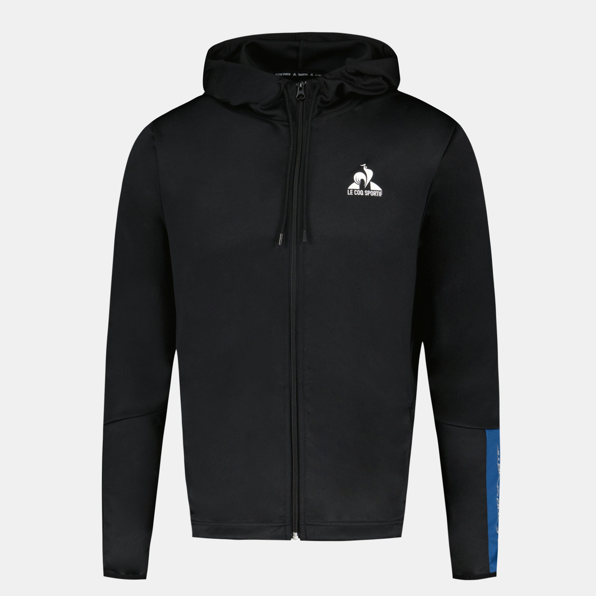 2422300-ESS SPORT FZ Hoody N°1 M black | Sweat zippé à capuche Homme