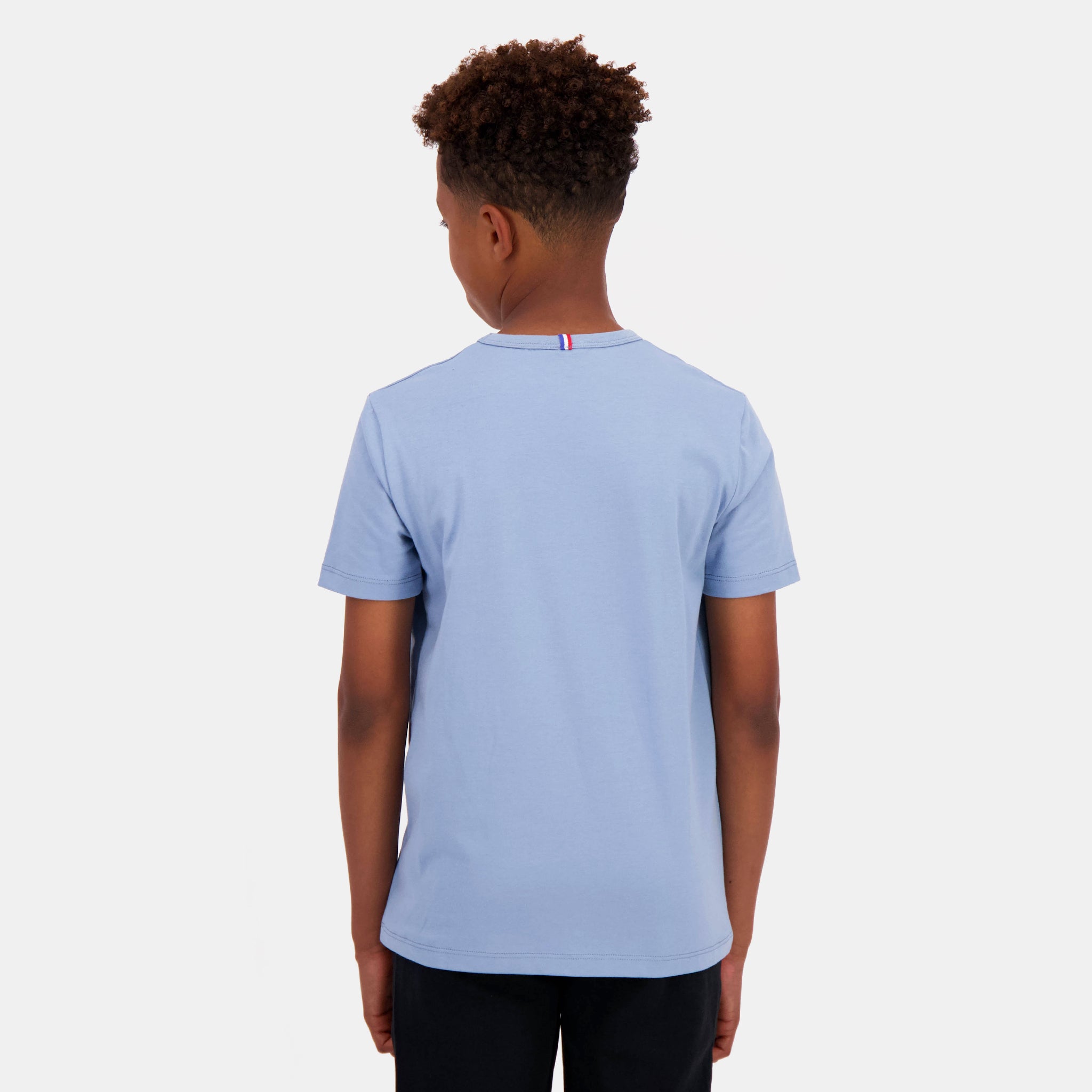 2422335-BAT Tee SS N°3 Enfant faded denim | T-shirt Enfant