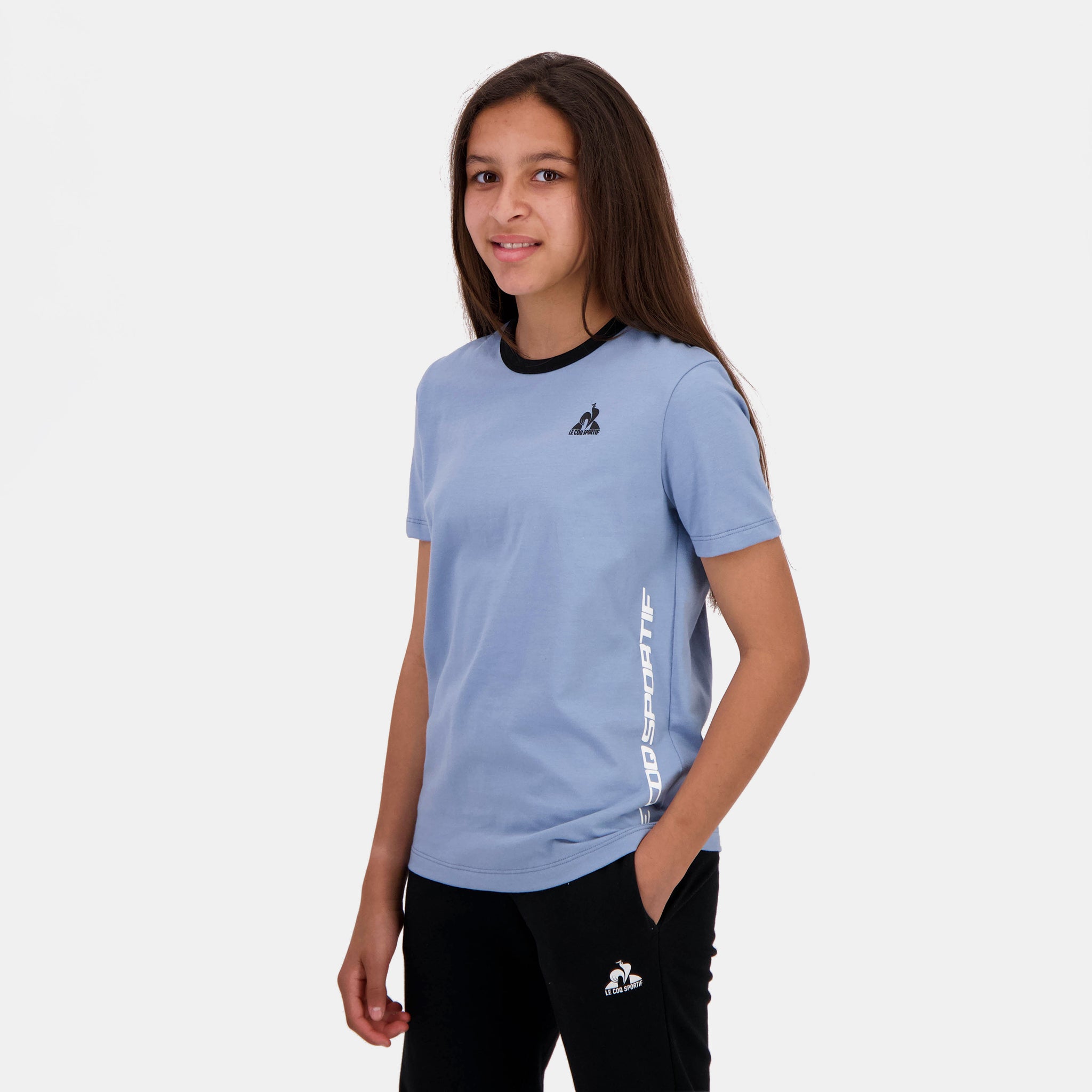 2422341-GRAPHIQUE Tee SS N°2 Enfant faded denim | T-shirt Enfant