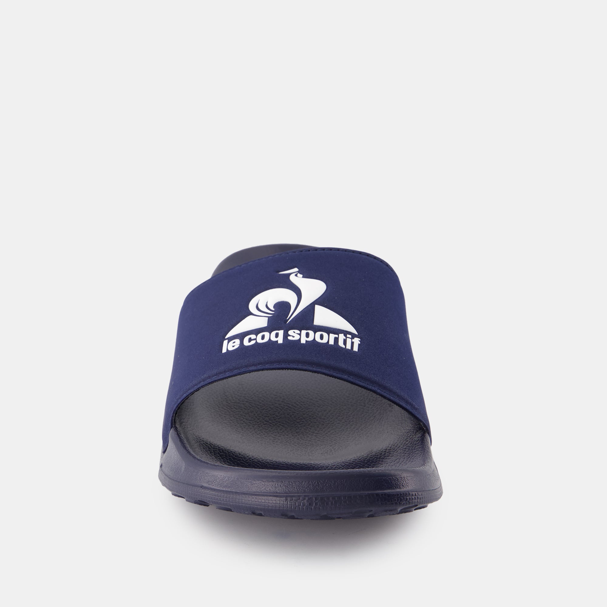 2422556-Abito lungo SLIDE LOGO blu/bianco | Ciabatte unisex blu navy