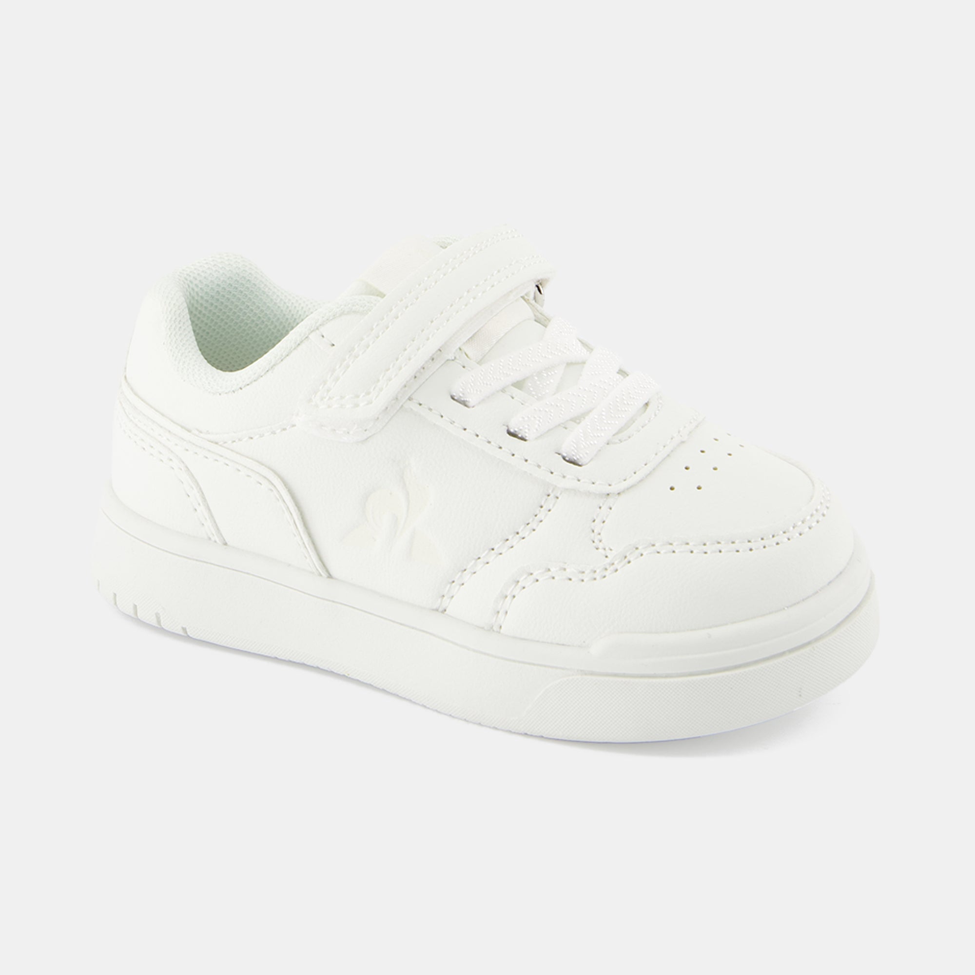 2422709-LCS COURT BREAKER INF optical white: | Chaussures à scratch blanches COURT BREAKER bébé