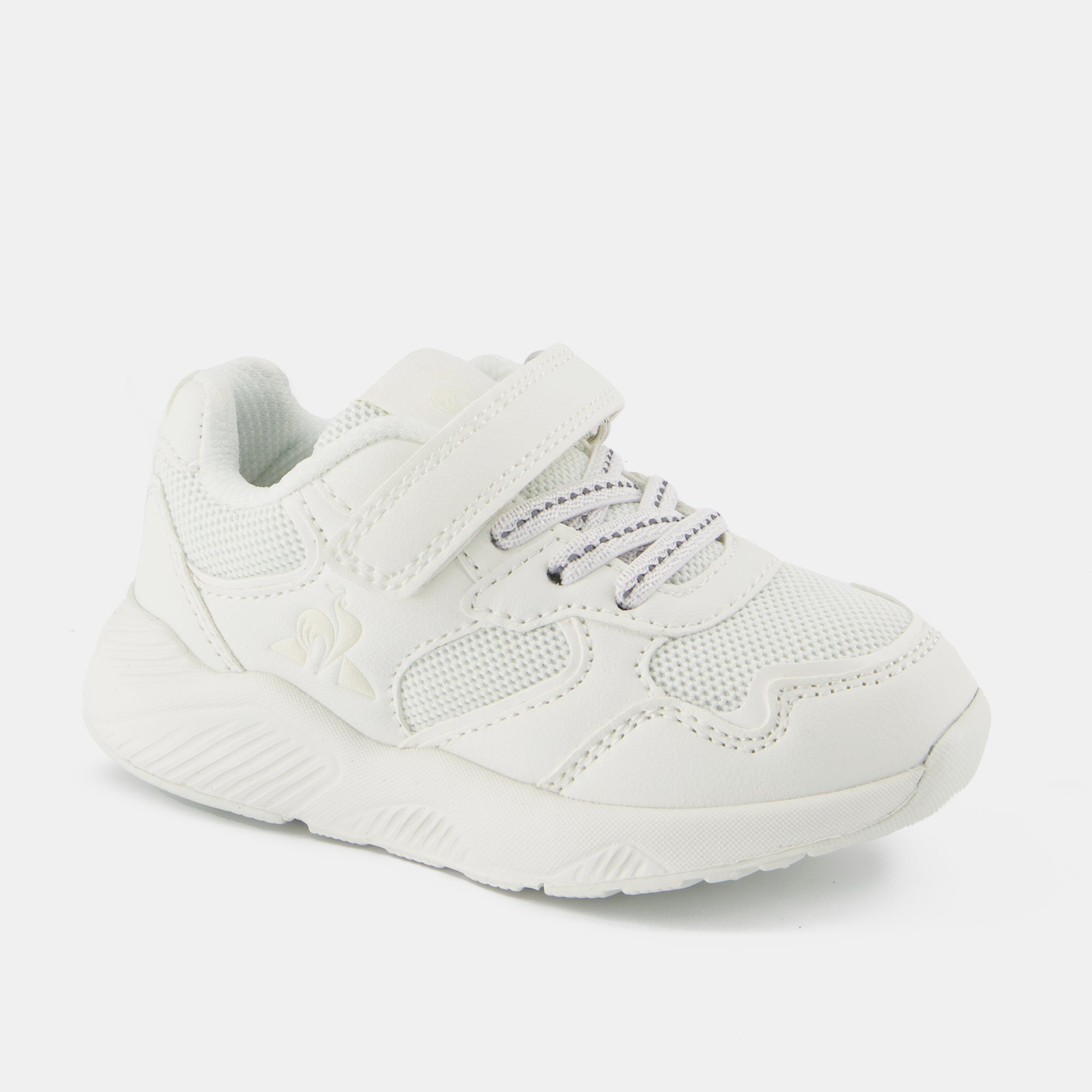 2422744-LCS RUNNER INF optical white: | Chaussures à scratch blanches RUNNER bébé