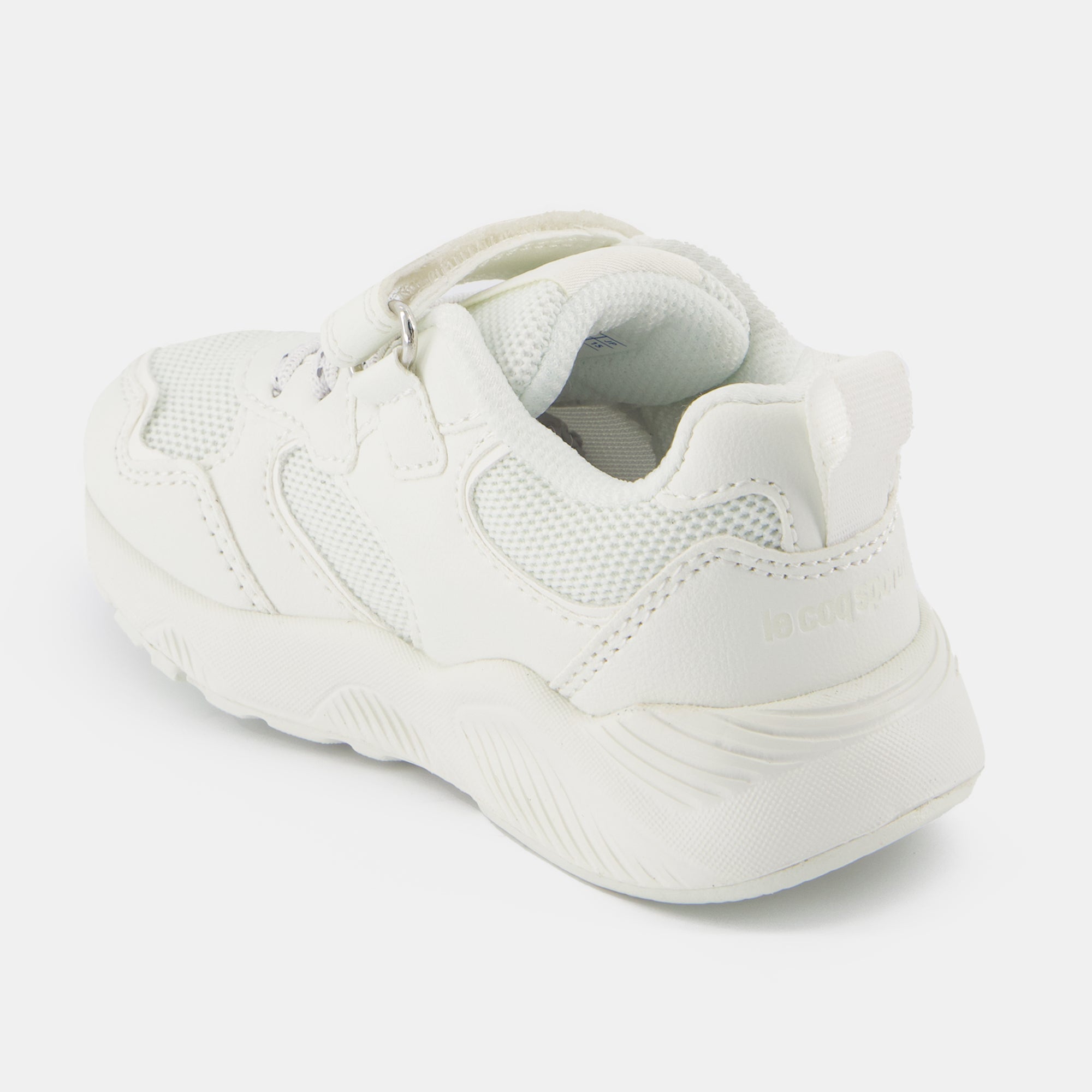 2422744-LCS RUNNER INF optical white: | Chaussures à scratch blanches RUNNER bébé