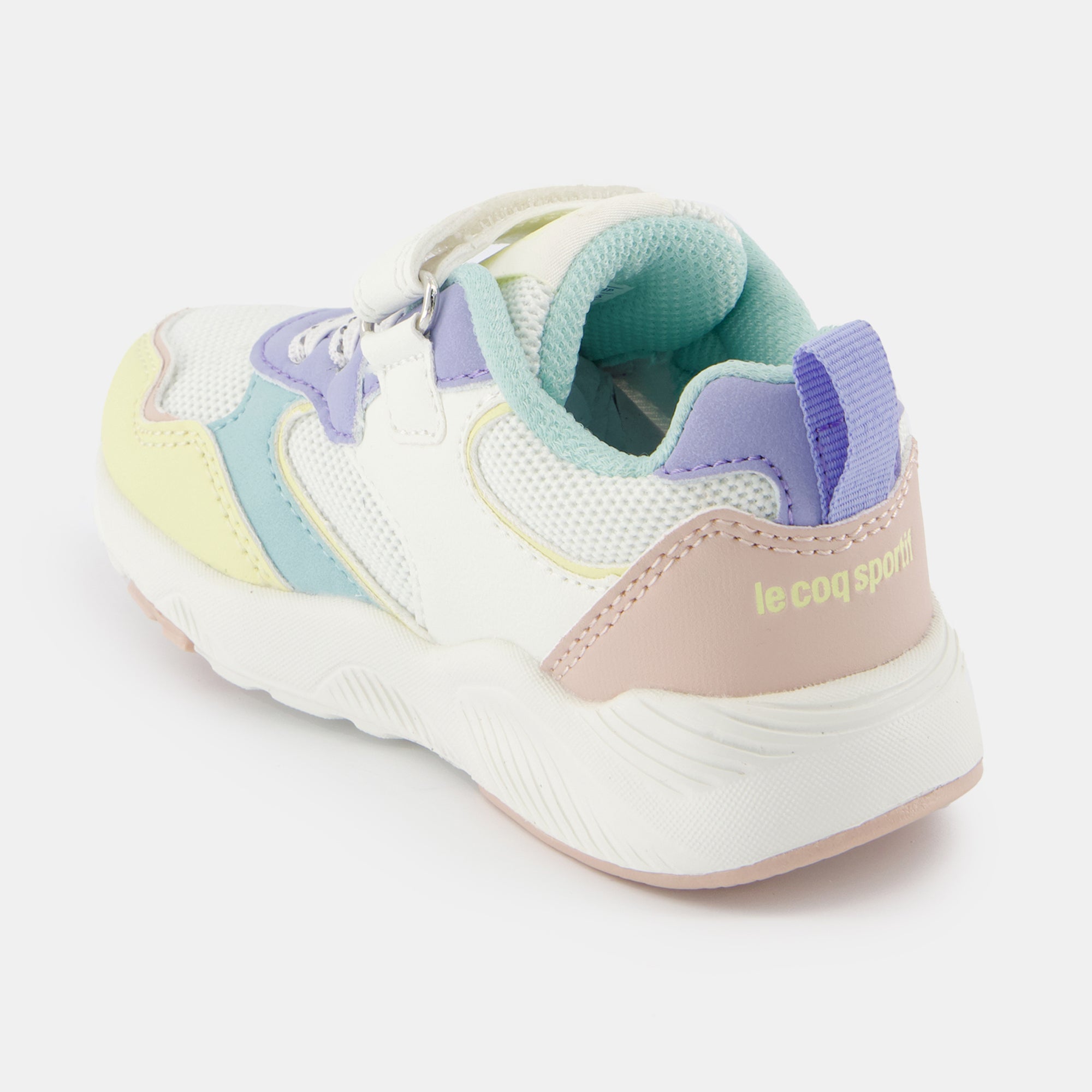 2422749-LCS RUNNER GIRL INF optical white/pink | Chaussures multicolore à scratch RUNNER bébé