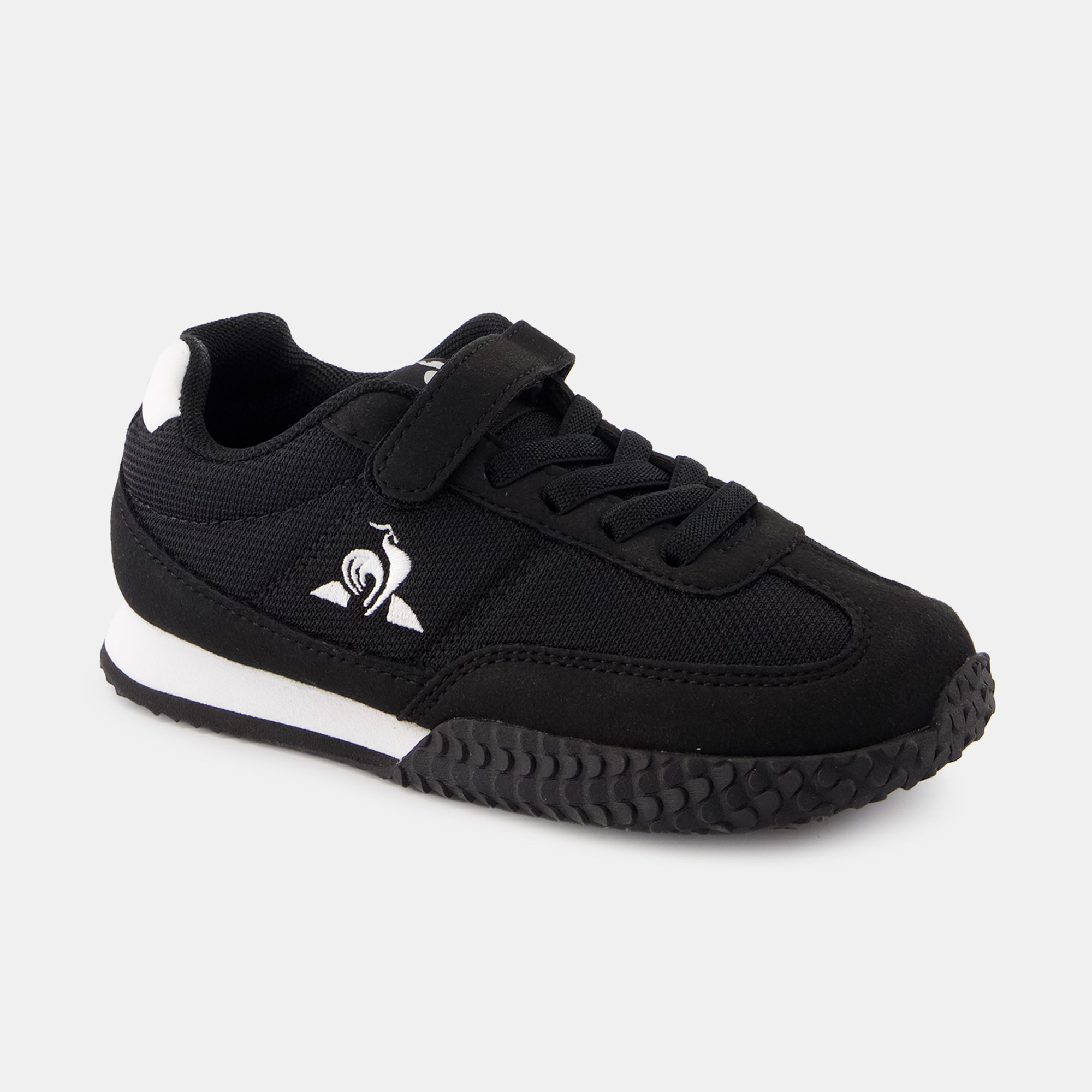 2422752-VELOCE I PS black/optical white | Chaussures noires à scratch VELOCE I enfant