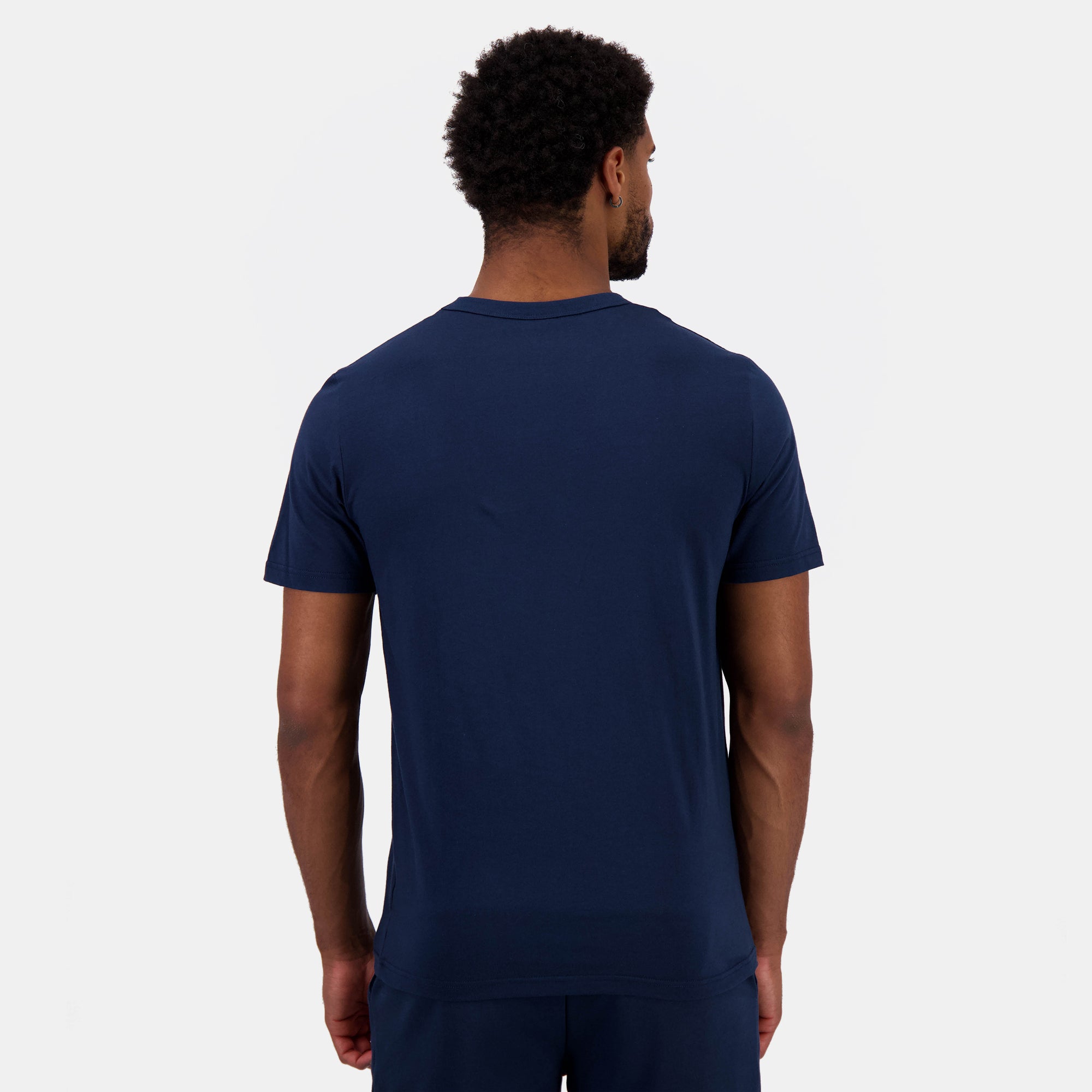 2422785-AB FANWEAR Tee SS N°2 M dress blues  | T-Shirt für Herren