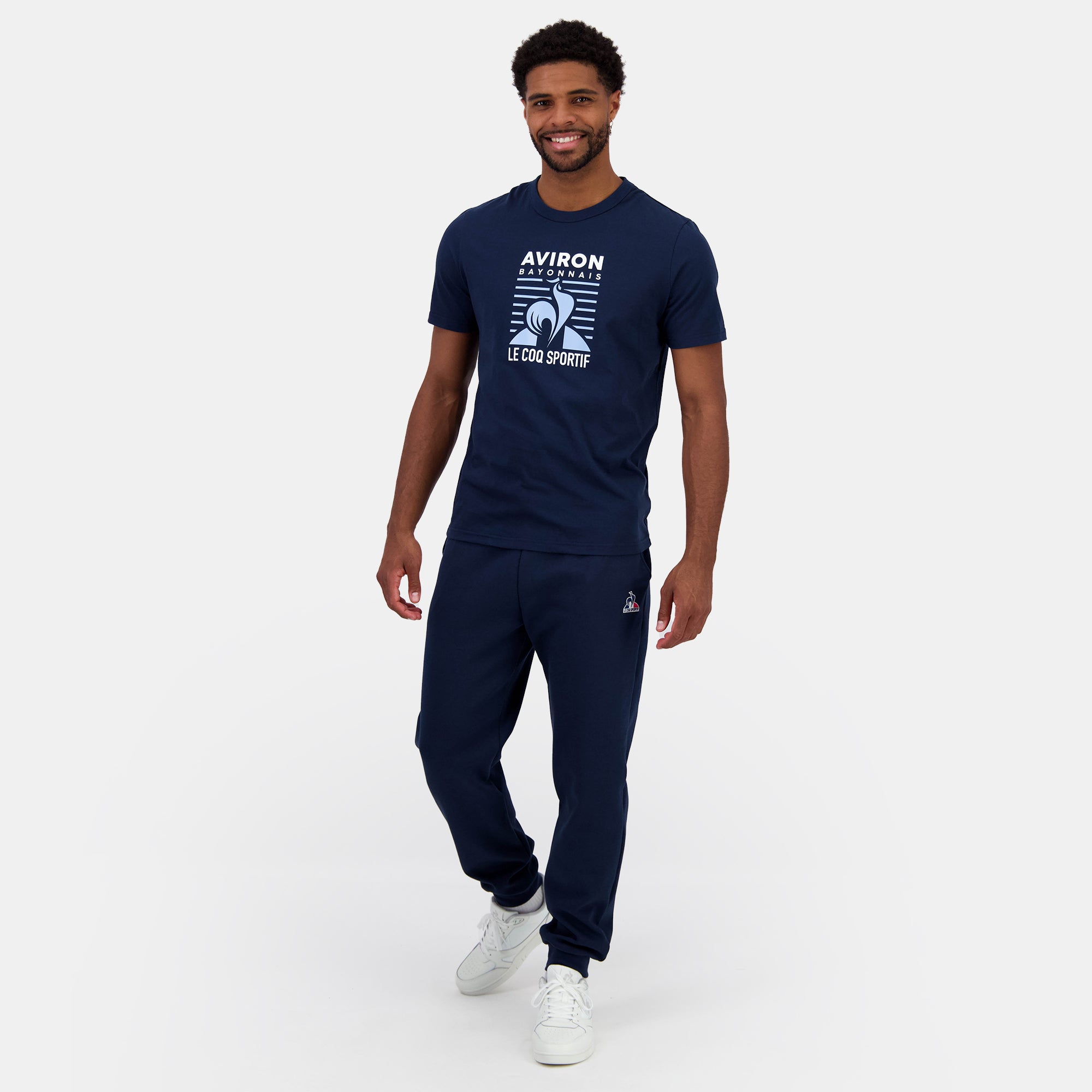 2422785-AB FANWEAR Tee SS N°2 M dress blues  | Maglietta Uomo