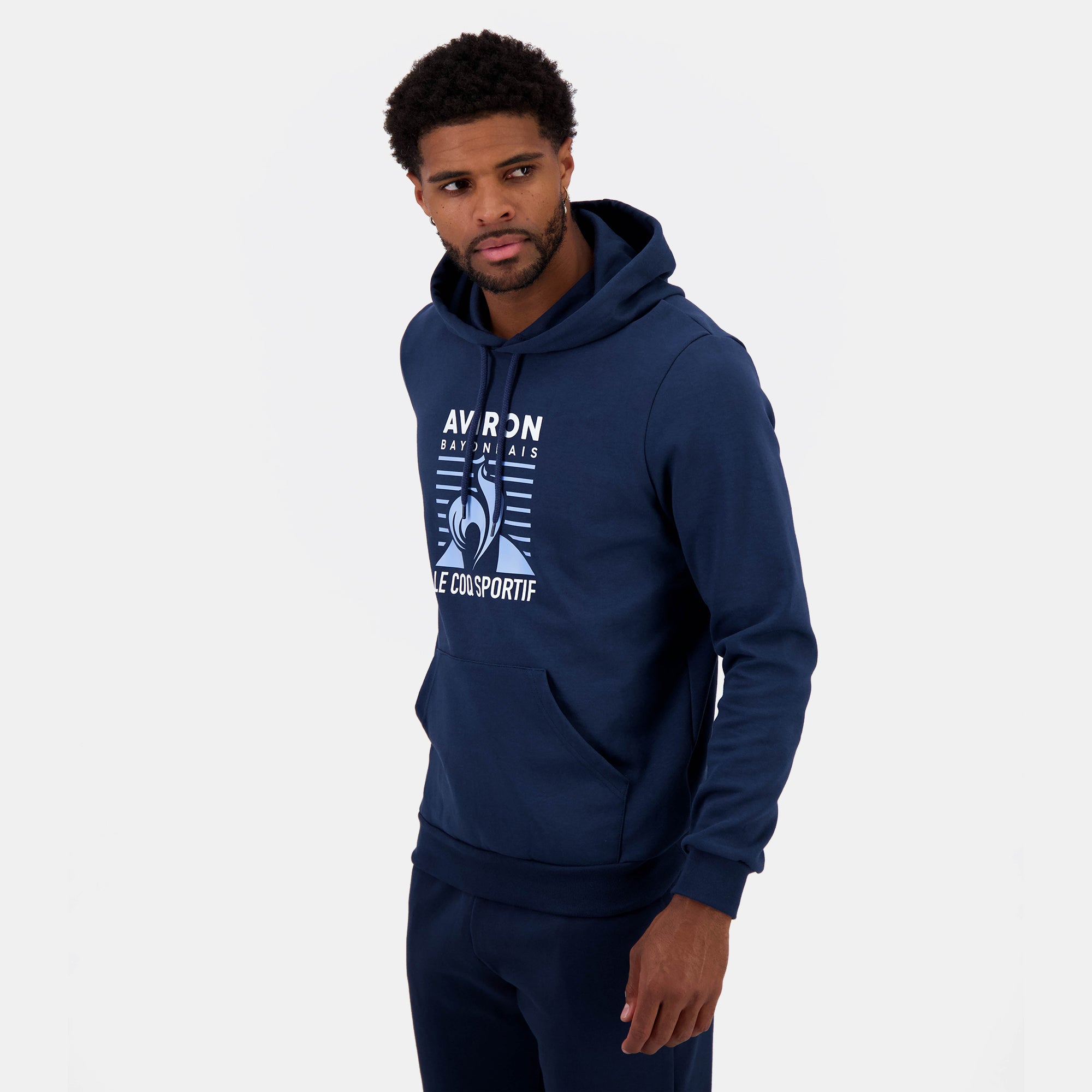 2422789-AB FANWEAR Hoody N°1 M dress blues | Sweat à capuche Homme