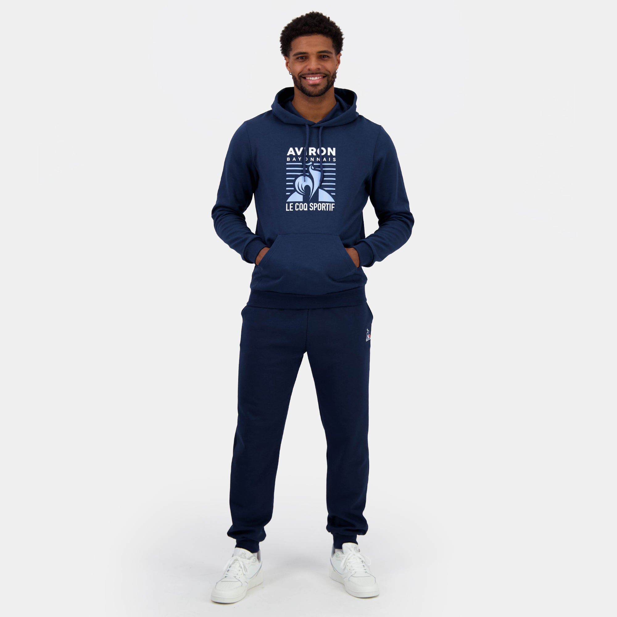 2422789-AB FANWEAR Hoody N°1 M dress blues | Sweat à capuche Homme