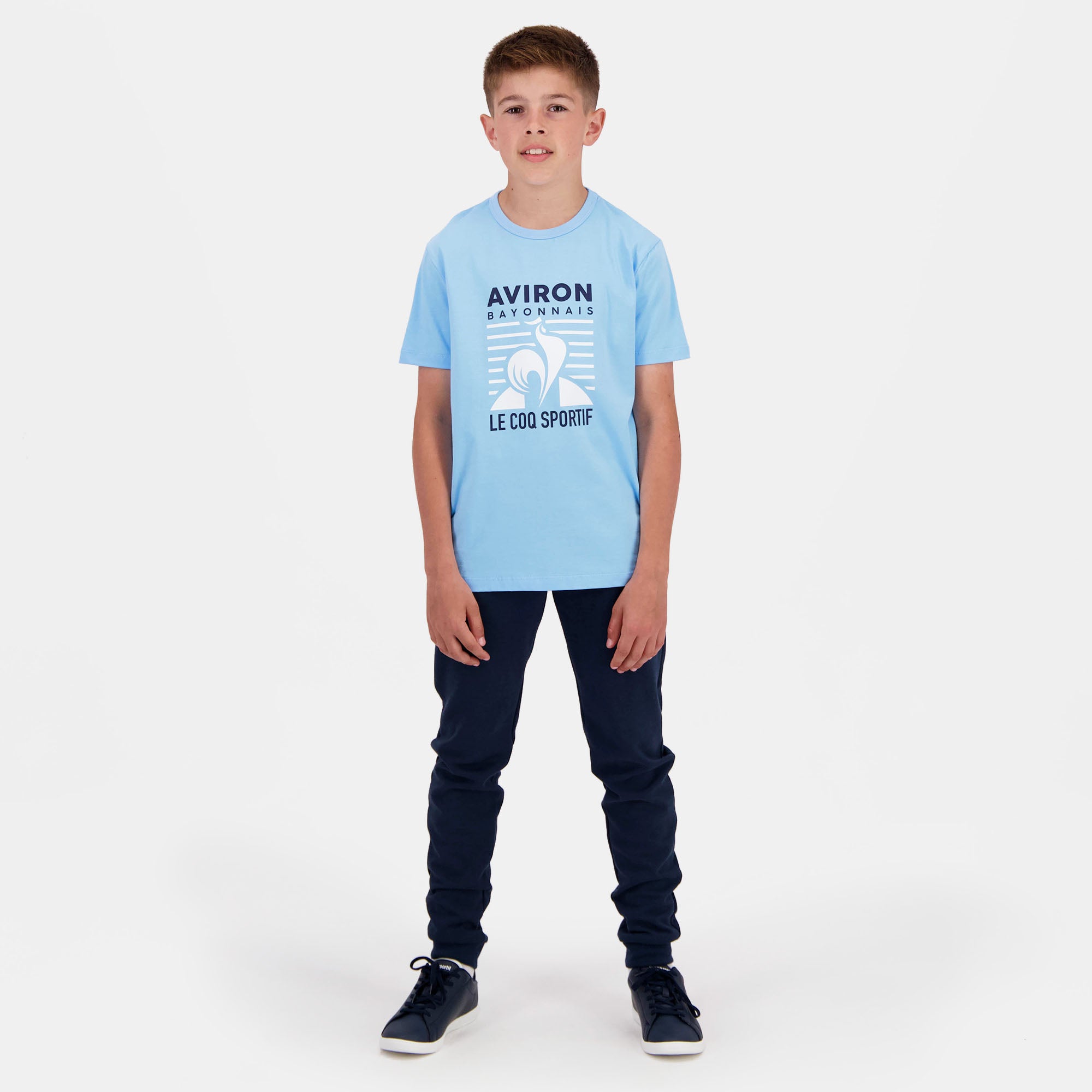 2422793-AB FANWEAR Tee SS N°1 Enfant fly blue | T-shirt Enfant