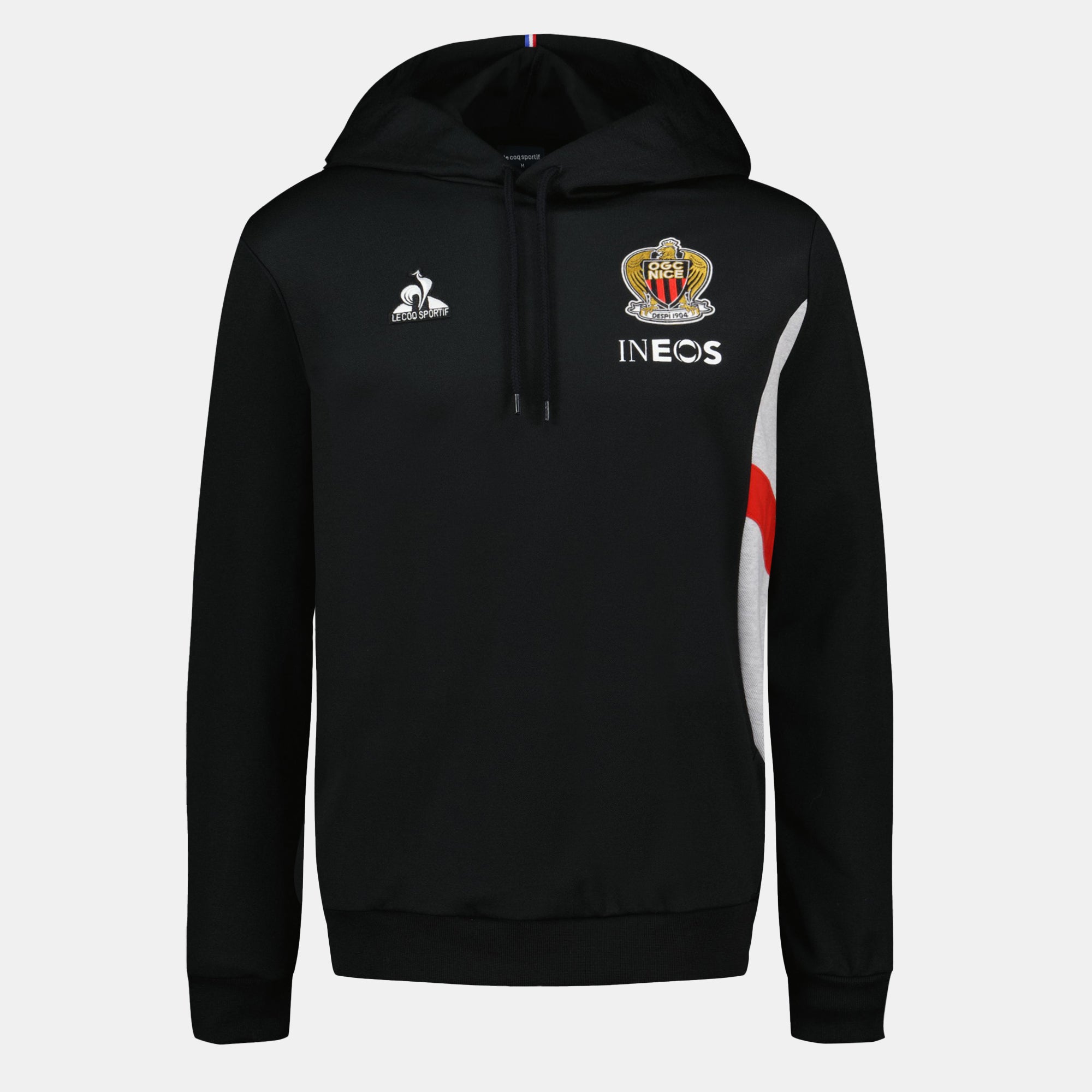 2422804-OGC NICE PRESENTATION Hoody N°1 M black  | Sudadera Con Capucha Hombre