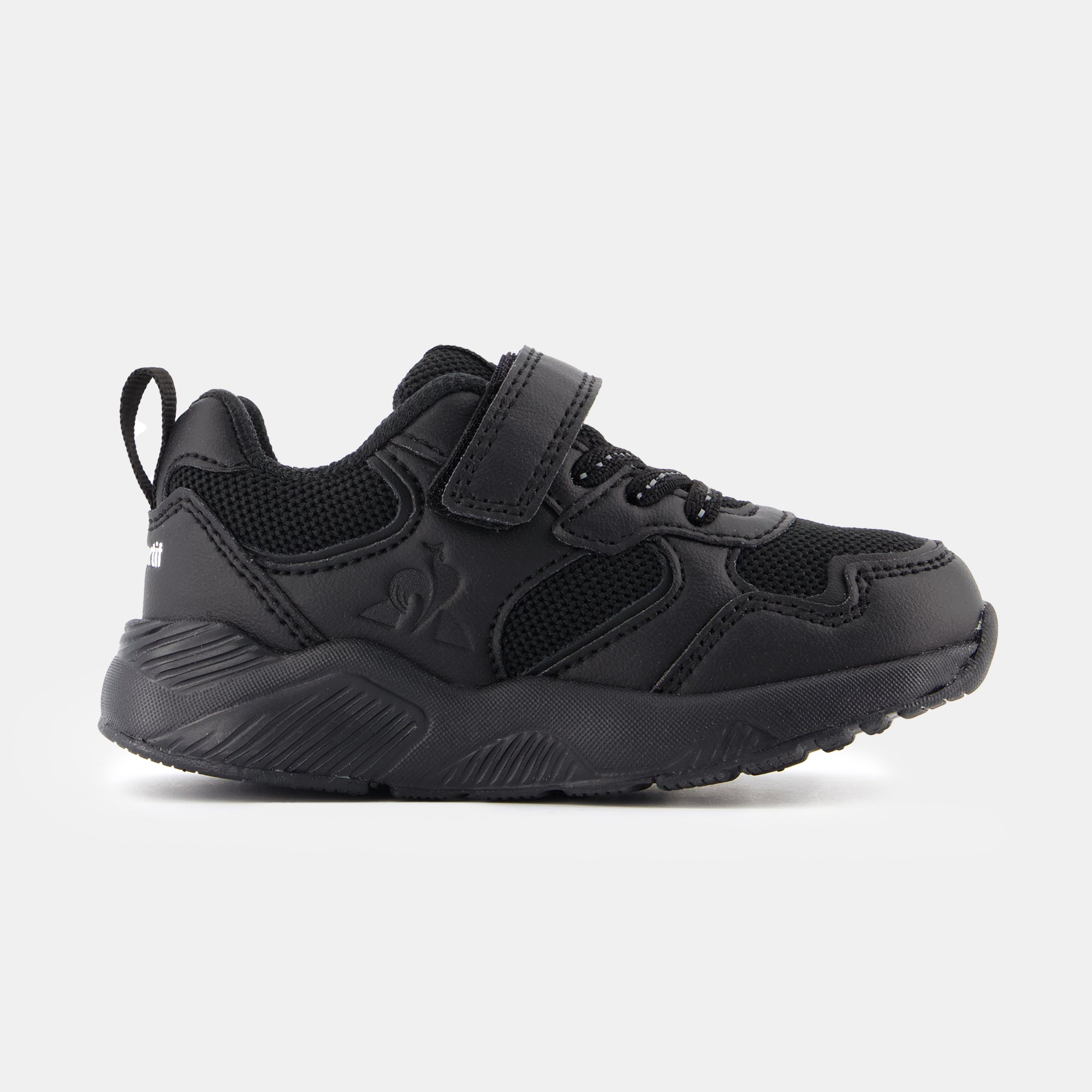 2422818-LCS RUNNER INF triple black | Chaussures à scratch noires RUNNER bébé