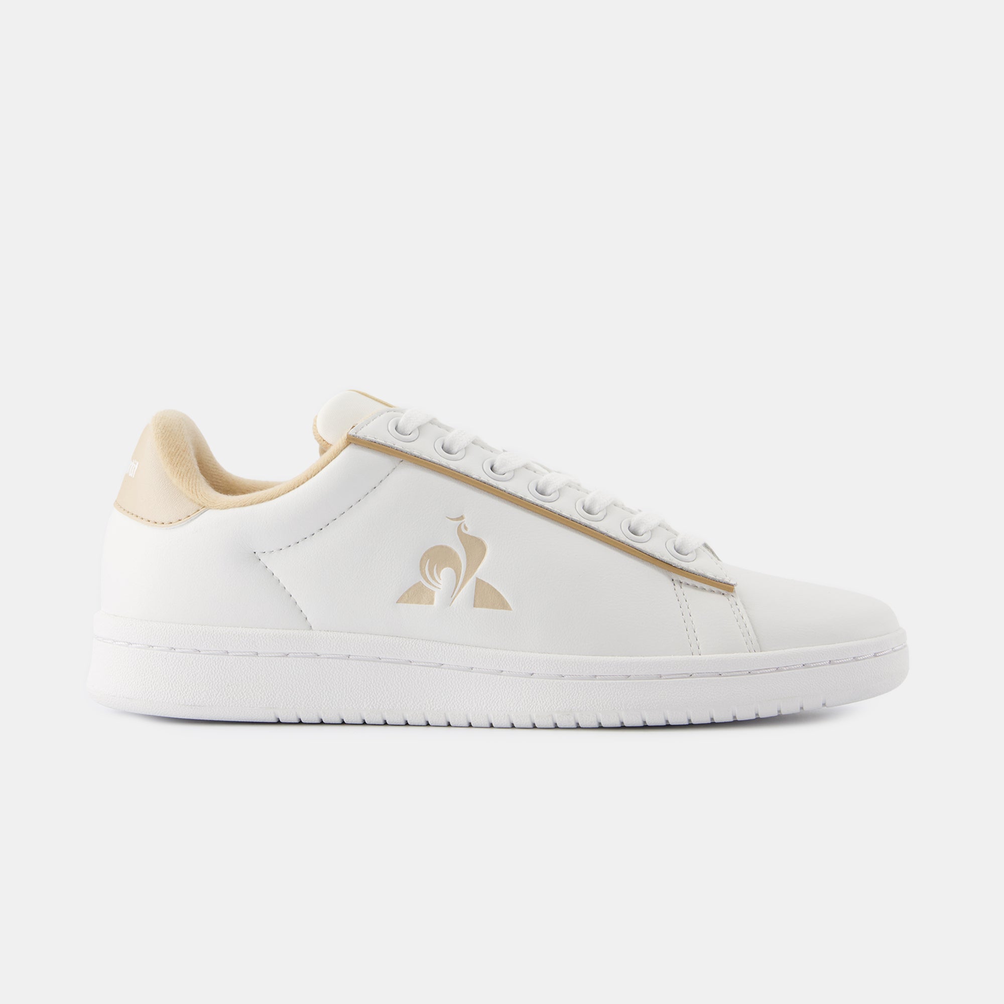 Basket coq shops sportif femme beige