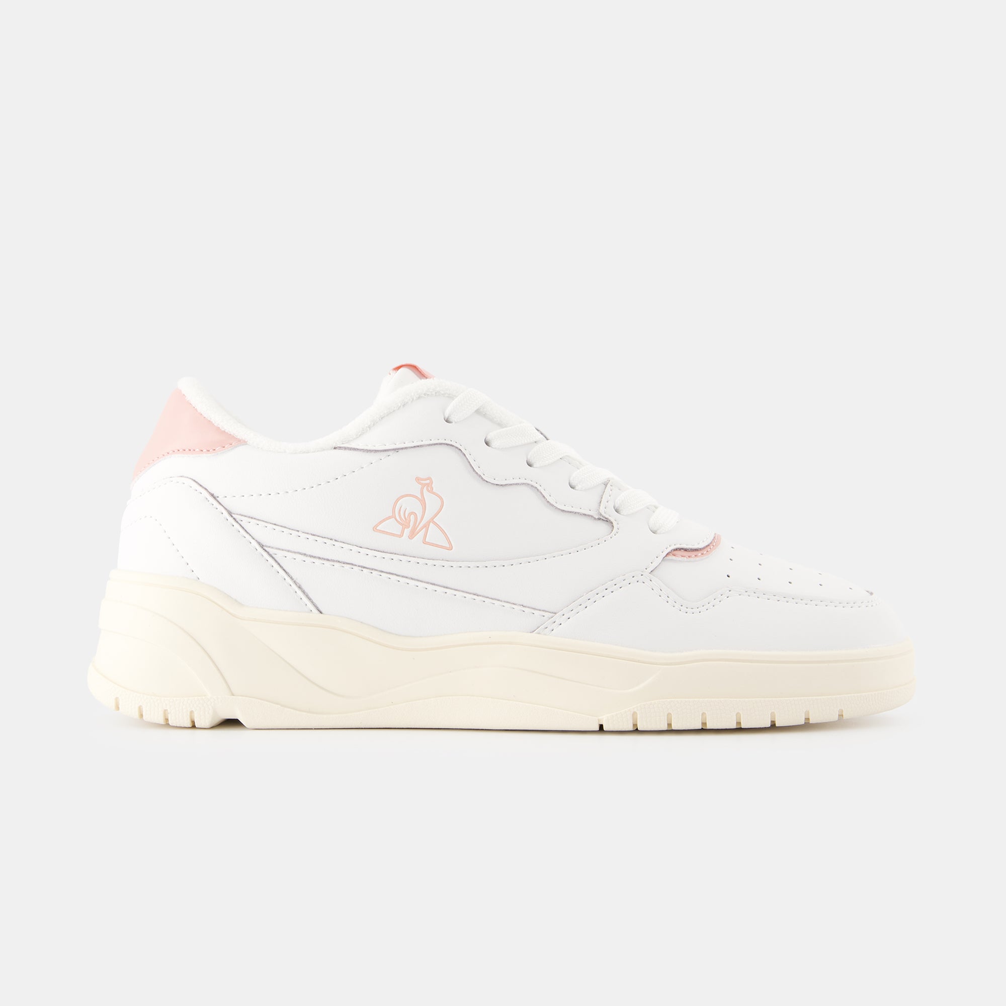 2422873-LCS ALMA optical white/coral cloud  | Shoes LCS ALMA for women