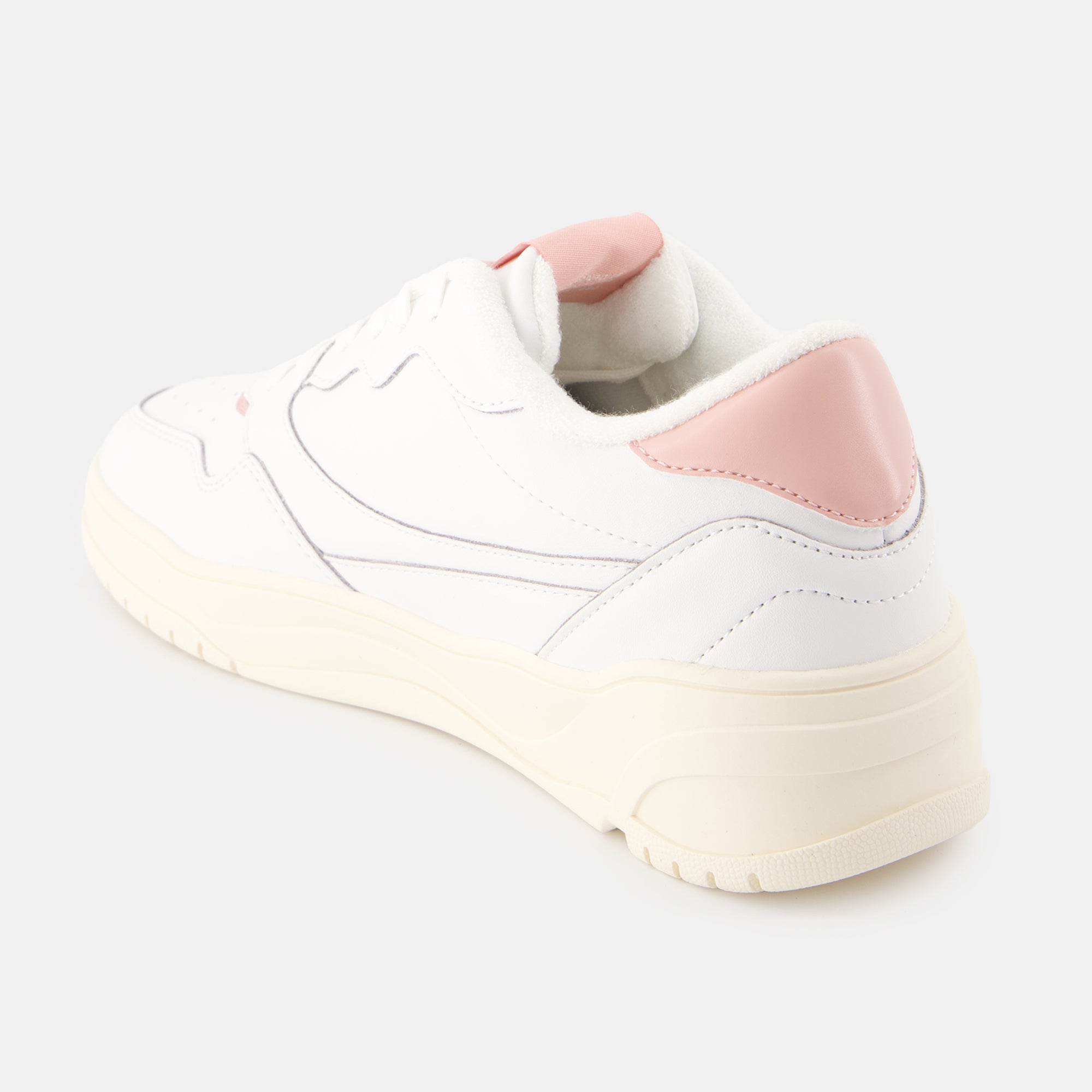 2422873-LCS ALMA optical white/coral cloud  | Zapatos LCS ALMA Mujer