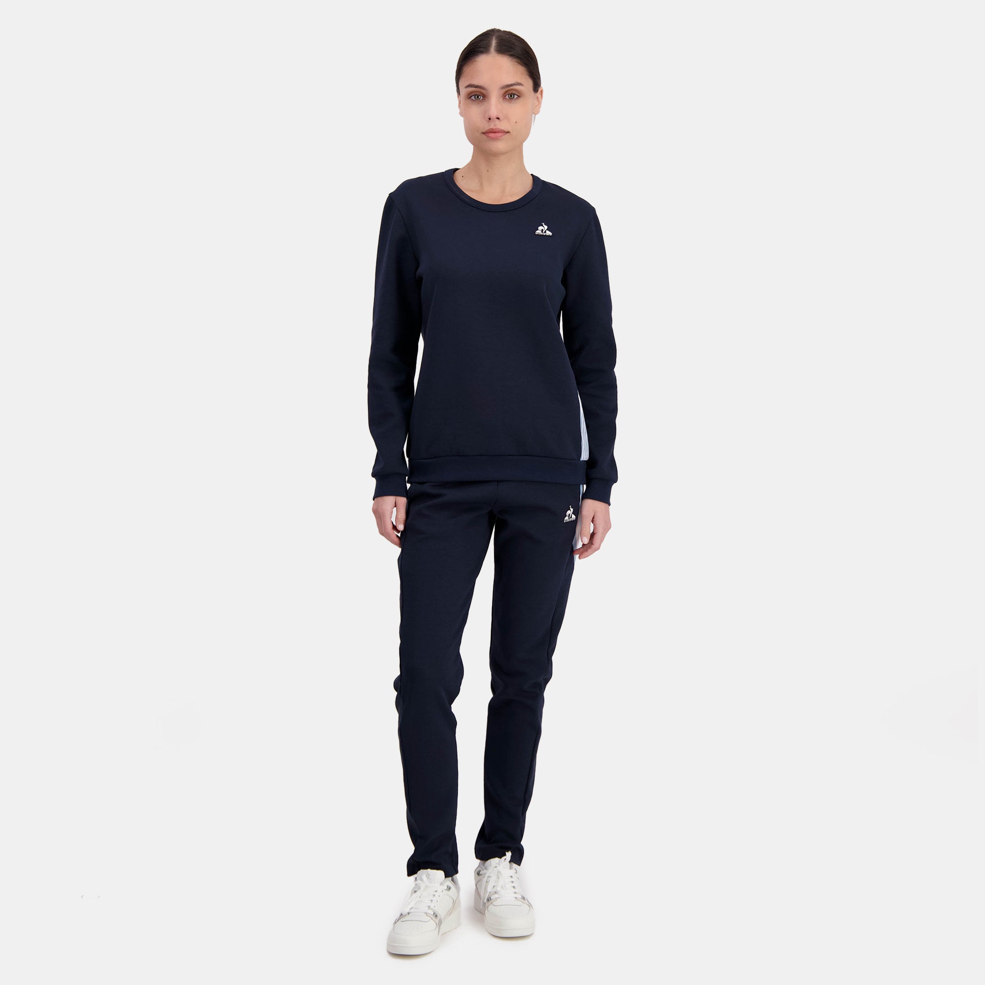 2422947-HERITAGE Crew Sweat N°1 W sky captain | Sweat col rond Femme