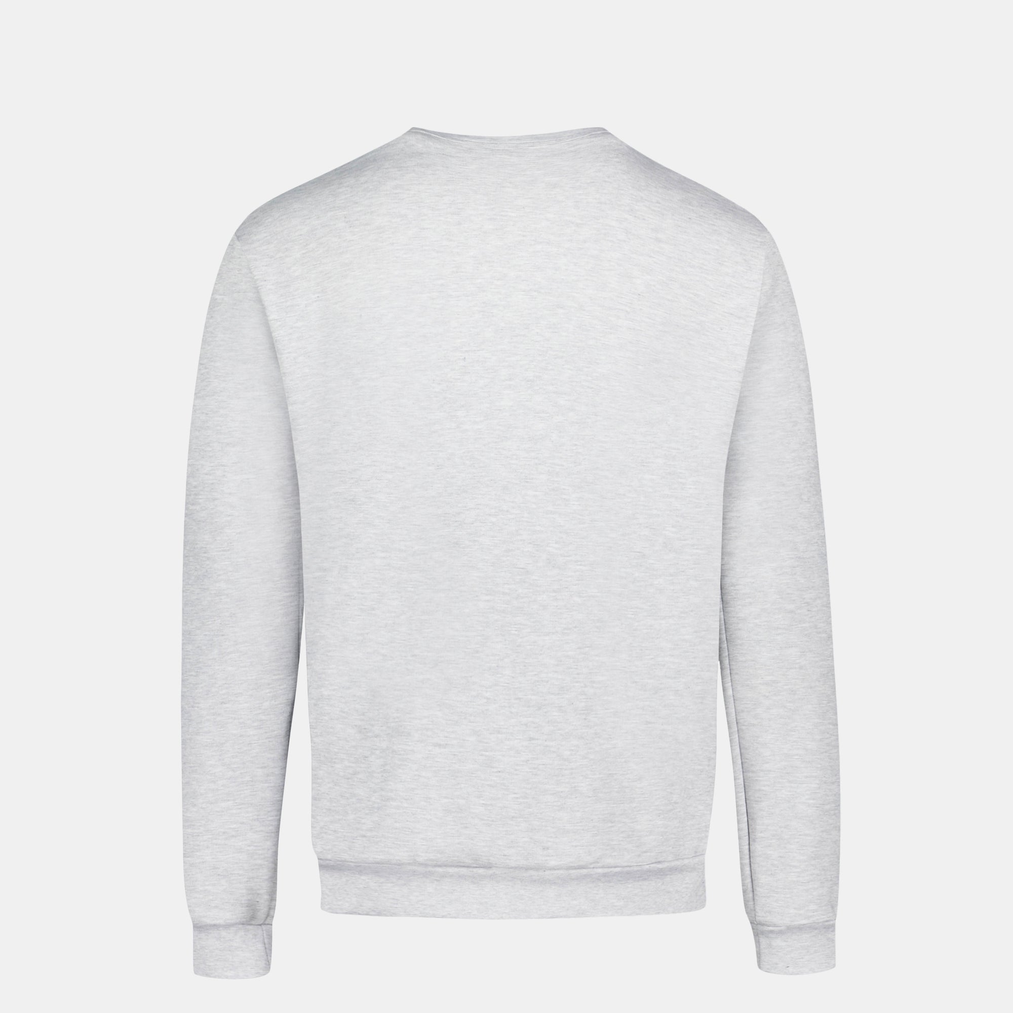 2422977-HERITAGE Crew Sweat N°1 M gris chiné cla | Sweat col rond Homme