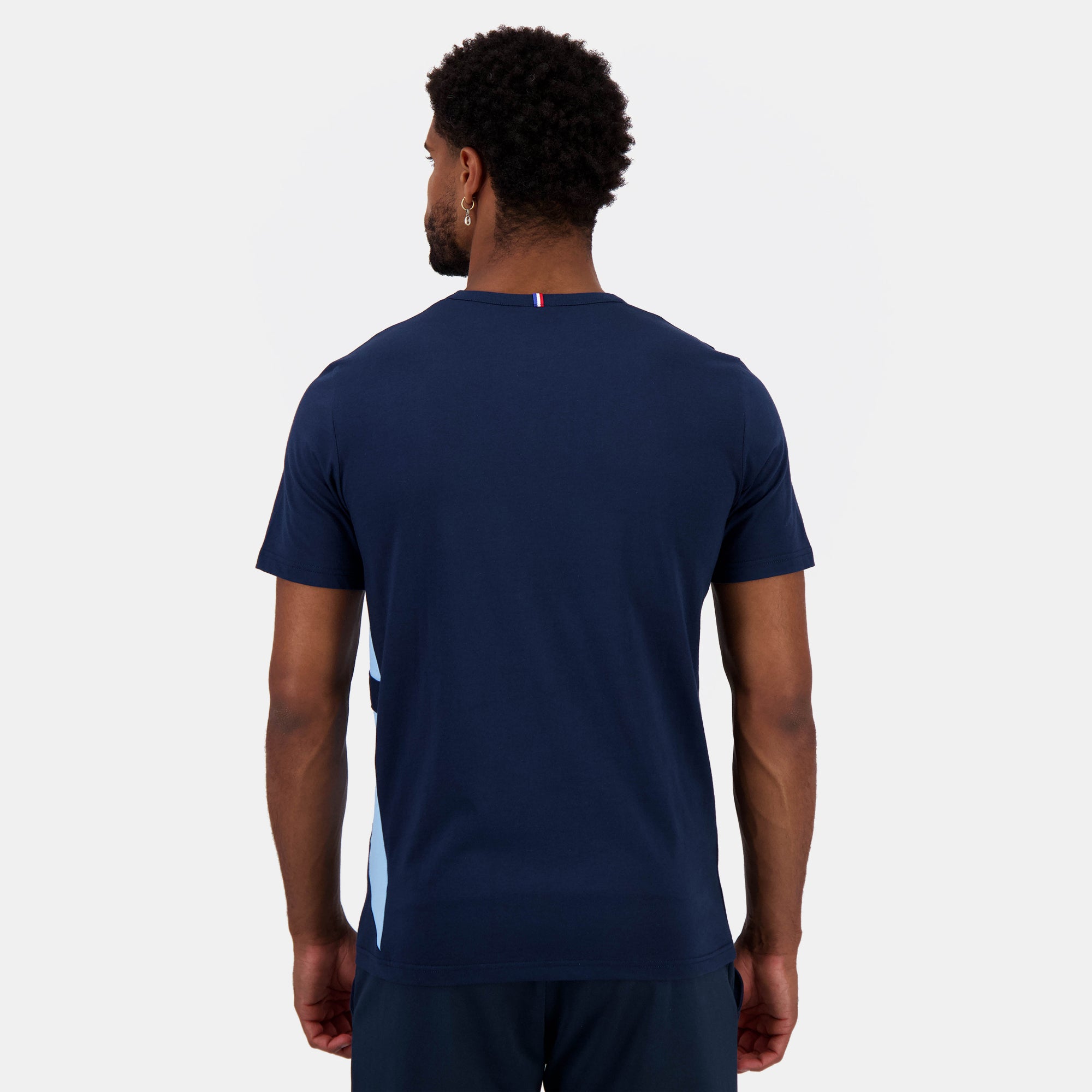 2423011-AB PRESENTATION Tee SS N°2 M dress blues  | T-Shirt für Herren