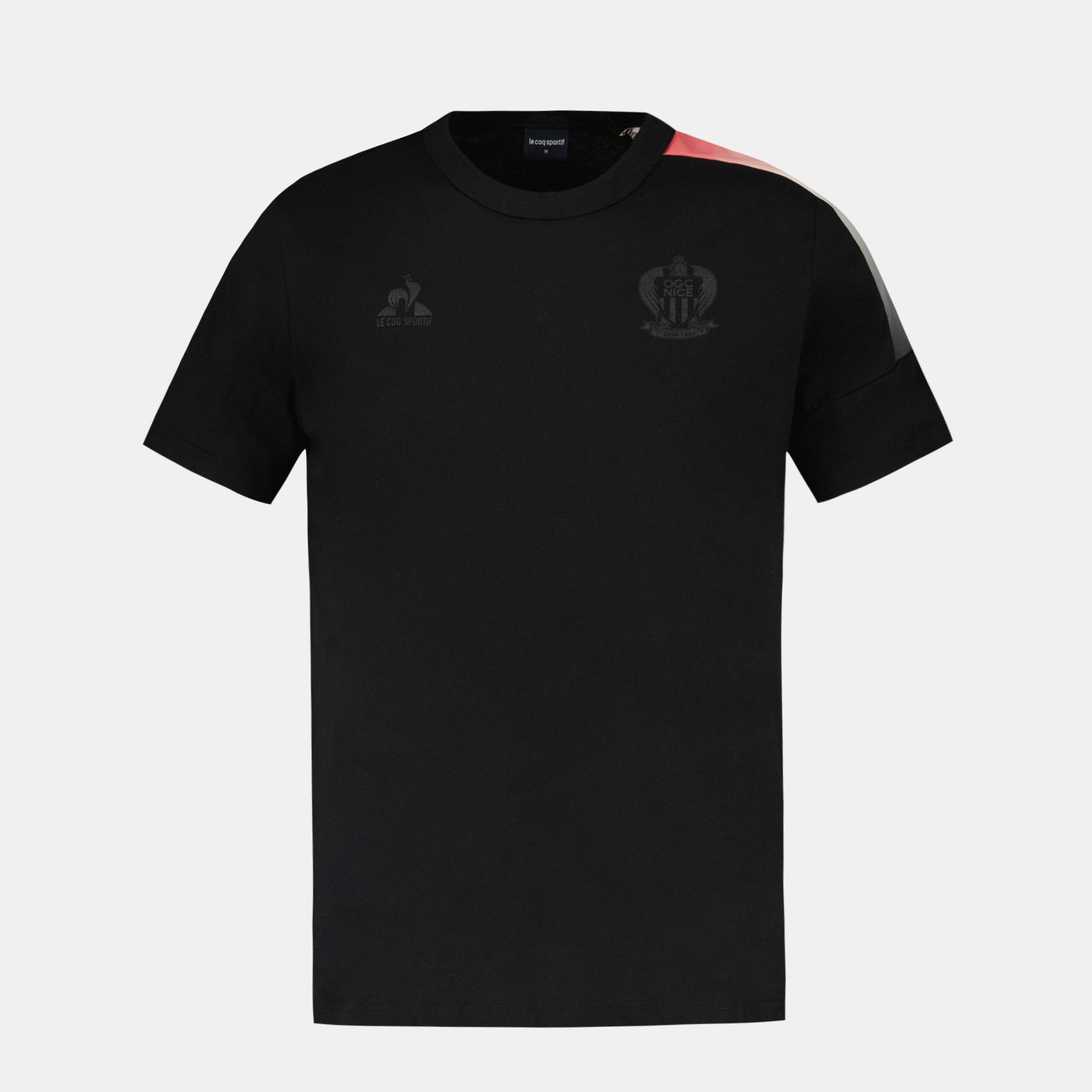 2423030-OGC NICE FANWEAR Tee SS N°2 M black  | T-Shirt für Herren