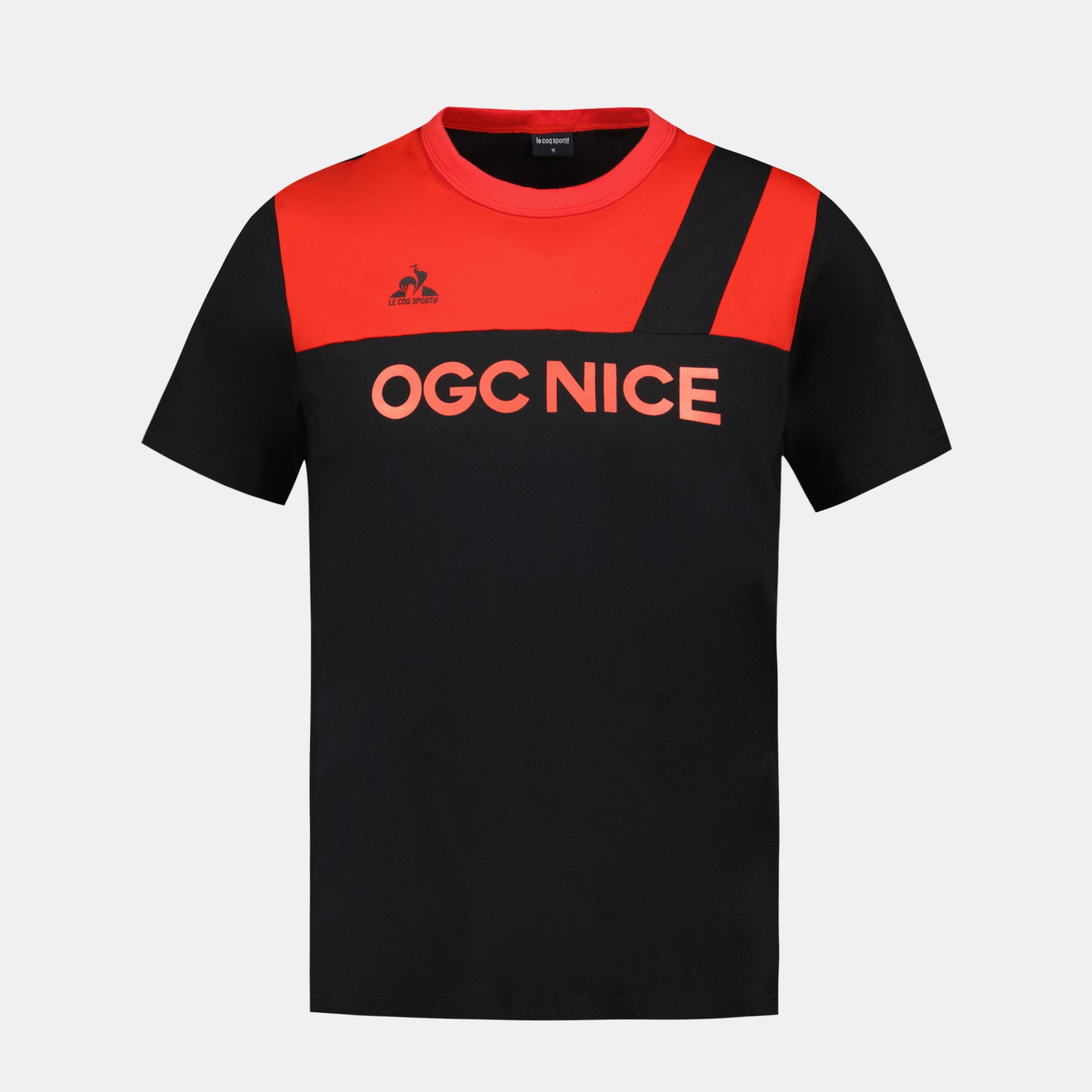 2423032-OGC NICE FANWEAR Tee SS N°1 M black/red  | Maglietta Uomo