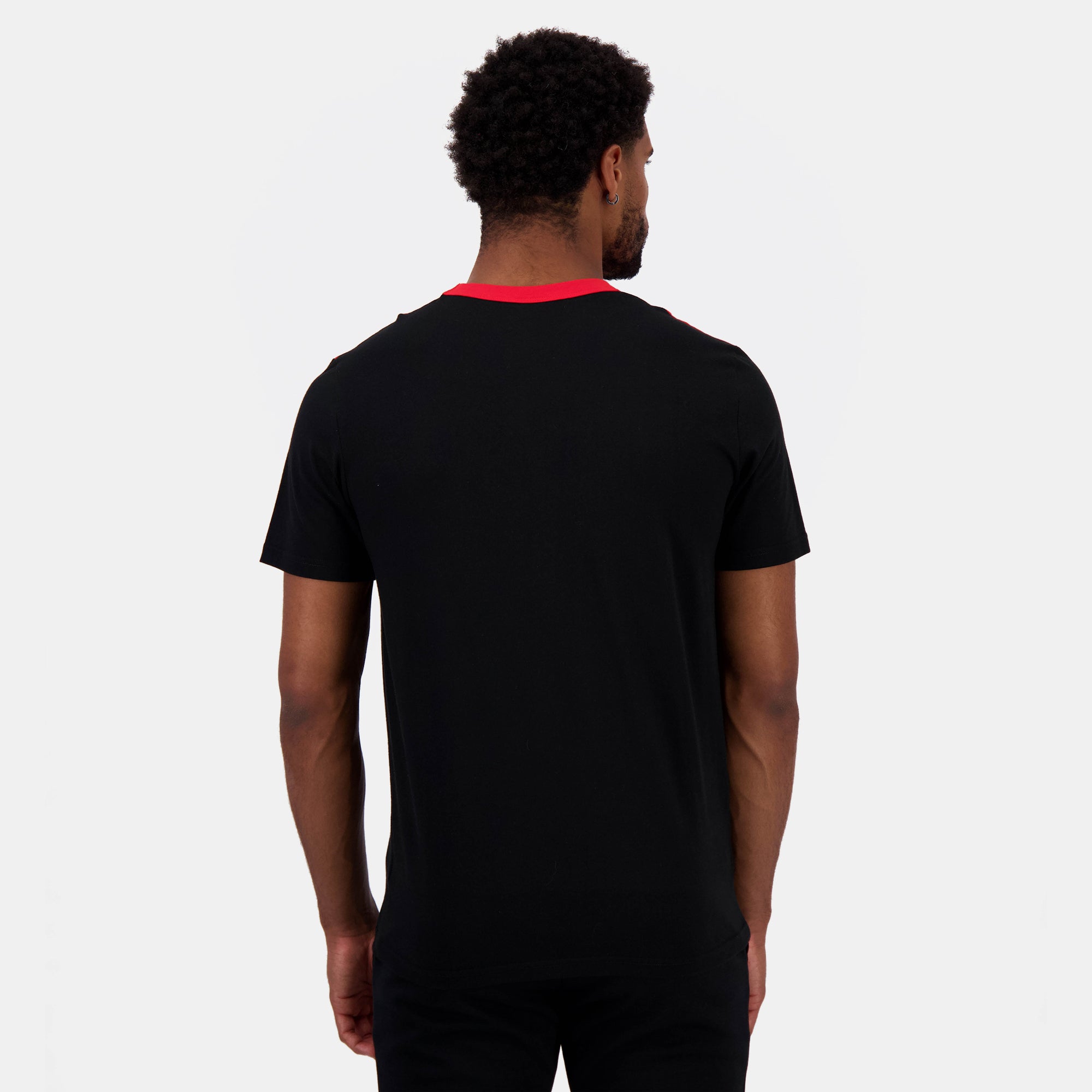 2423032-OGC NICE FANWEAR Tee SS N°1 M black/red  | Maglietta Uomo