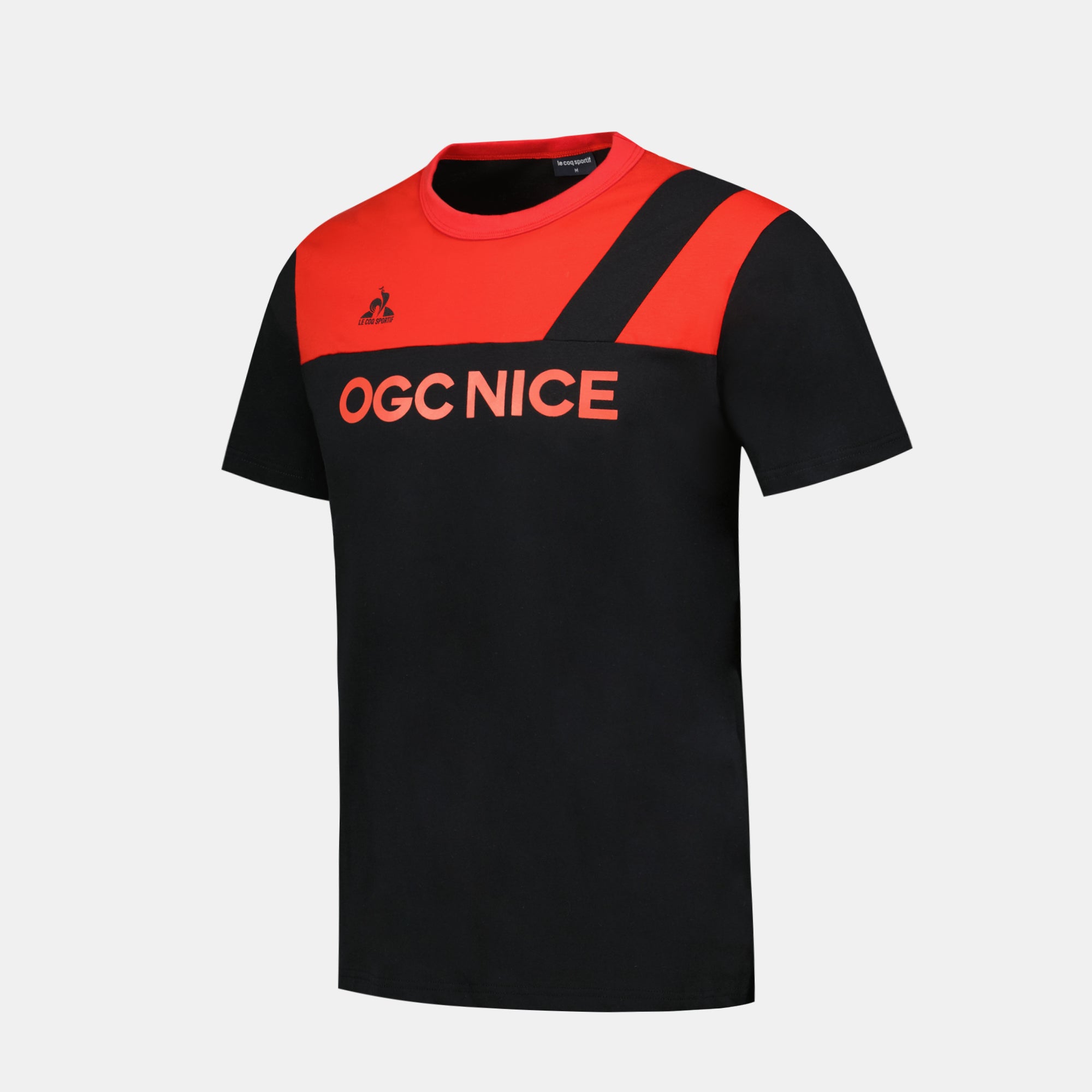 2423032-OGC NICE FANWEAR Tee SS N°1 M black/red | T-shirt Homme