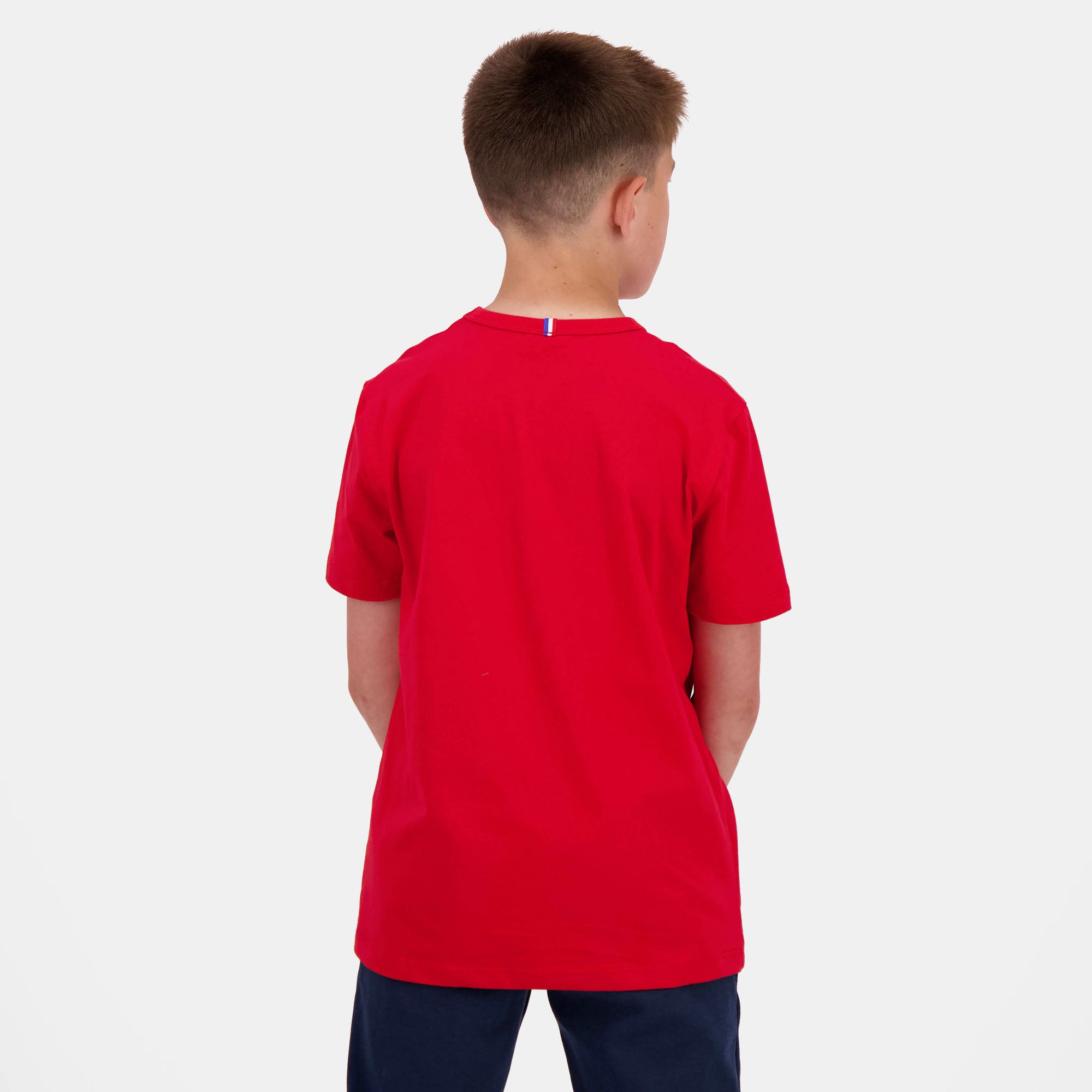 2423127-BAT Tee SS N°3 Enfant pur rouge | T-shirt Enfant